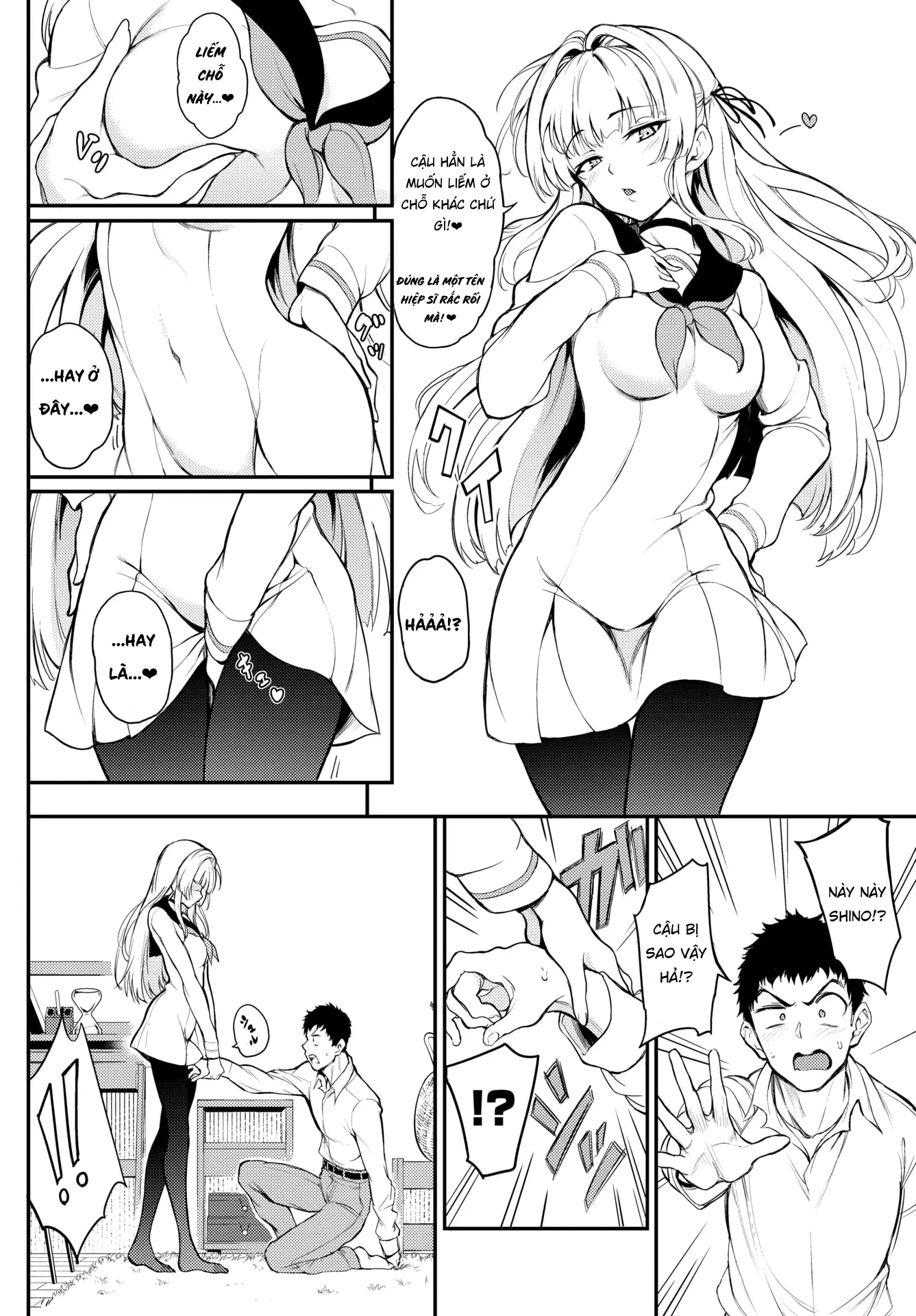 HentaiVN.net - Ảnh 6 - Shino-Sama Wa Gorippuku ❤️  - Chapter 1