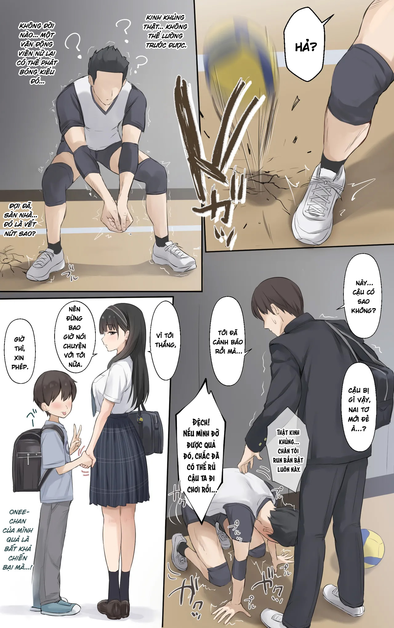 HentaiVN.net - Ảnh 5 - Boku no Onee-chan wa Sekai de Ichiban Tsuyokute kakkoiin da - Oneshot