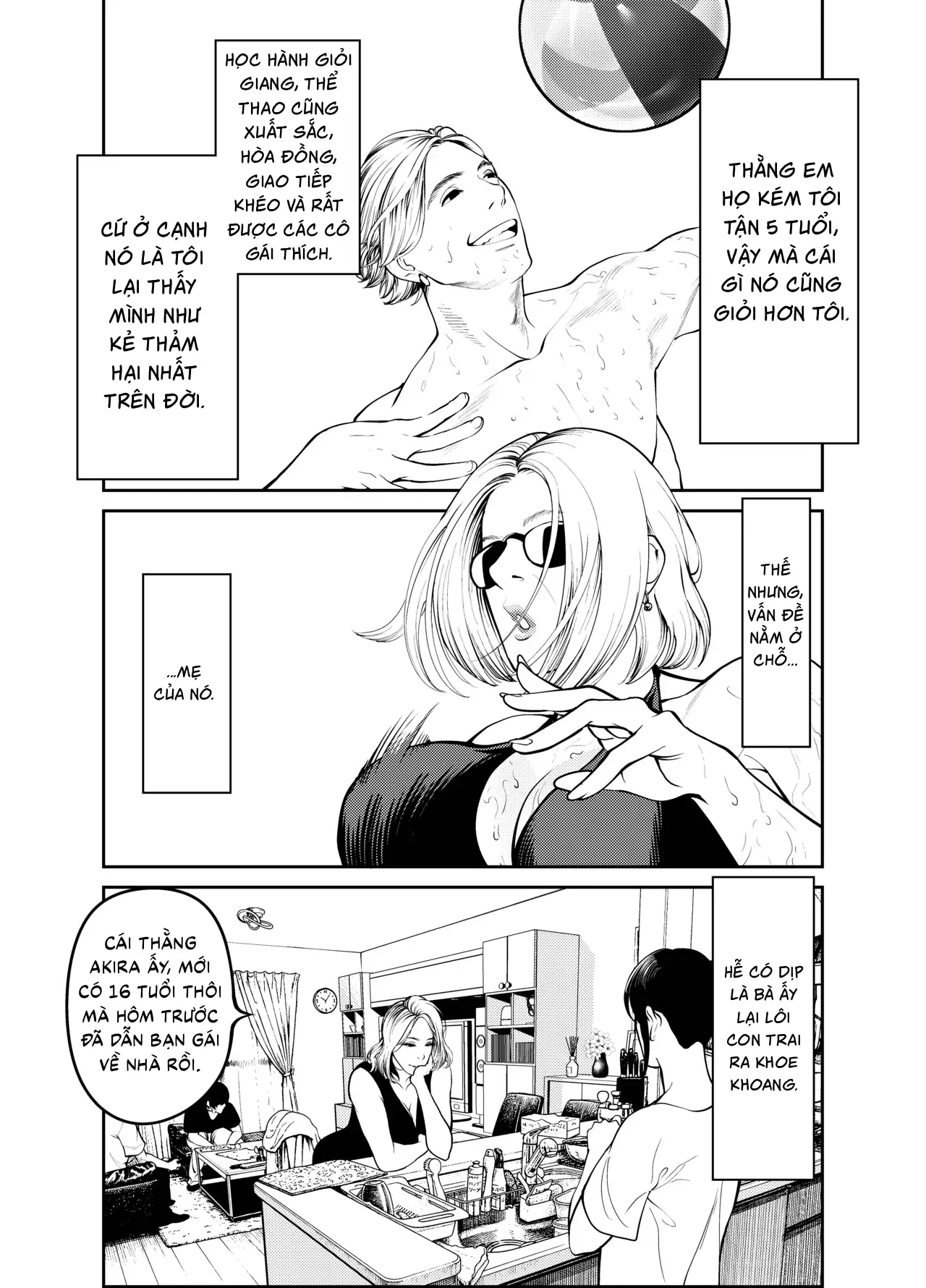 HentaiVN.net - Ảnh 5 - Ở nhà nghỉ bãi biển cùng dì - Oneshot