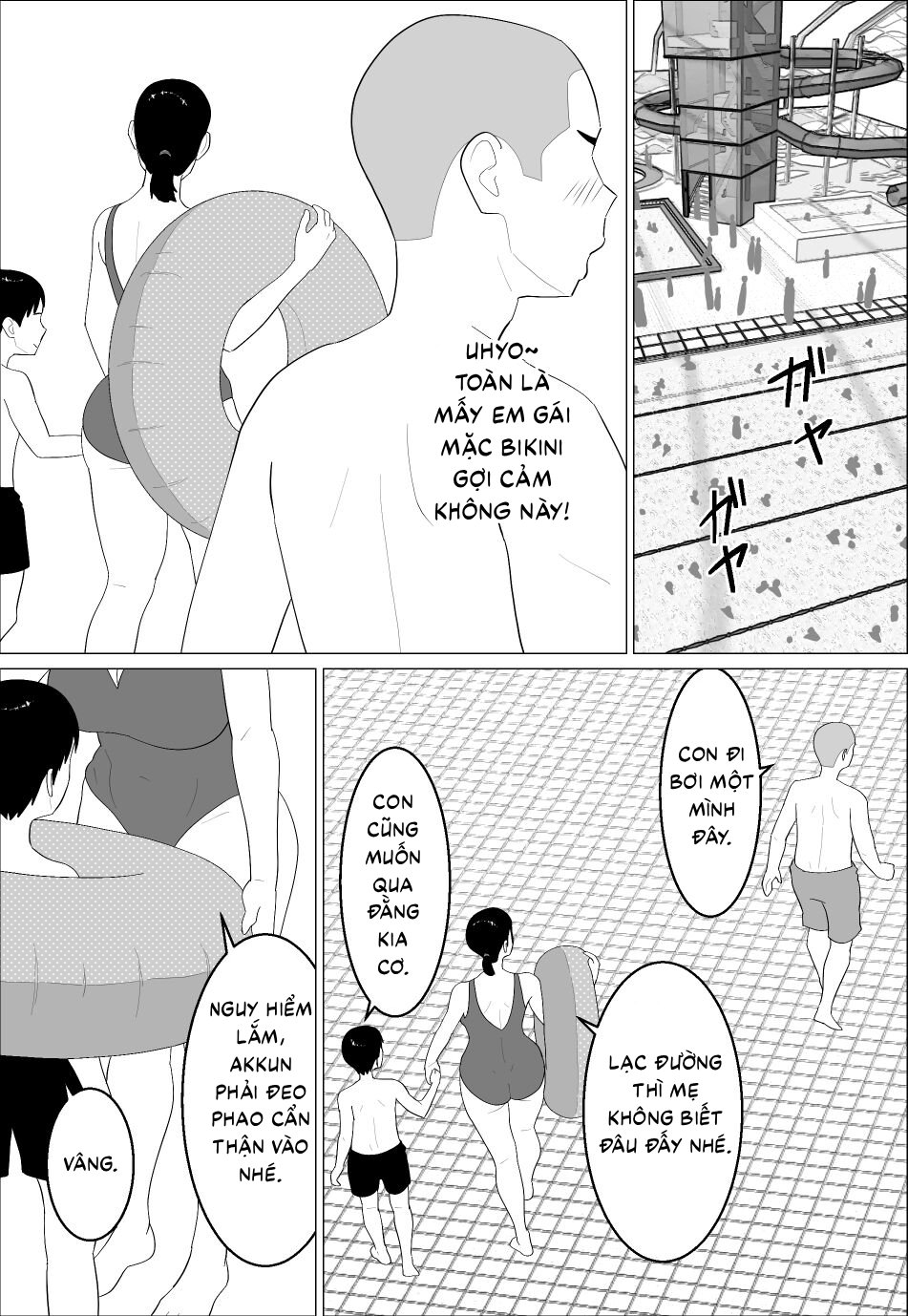 HentaiVN.net - Ảnh 5 - Kaa-san ga Shikoi nante - Chap 1