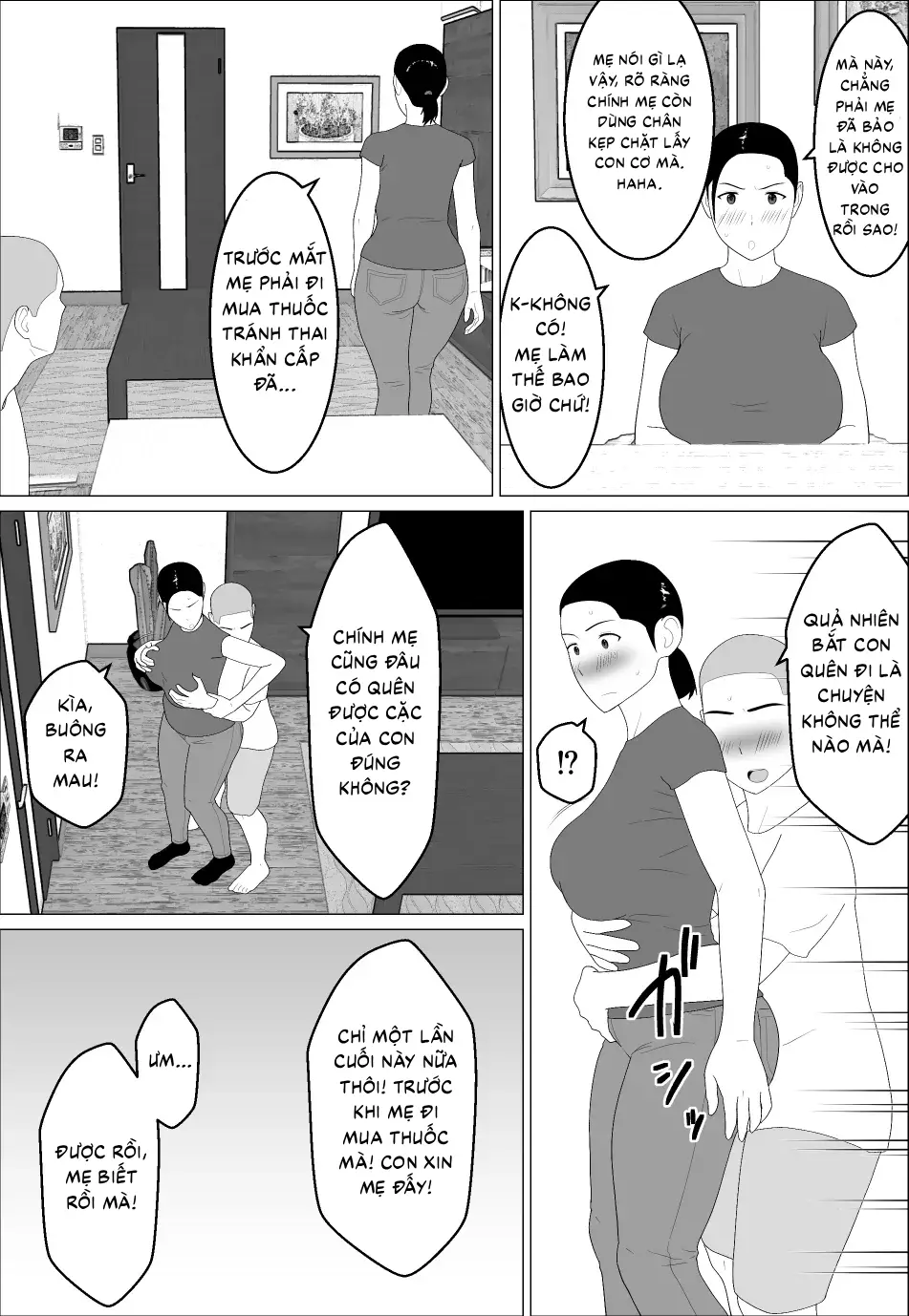 HentaiVN.net - Ảnh 5 - Kaa-san ga Shikoi nante - Chap 2