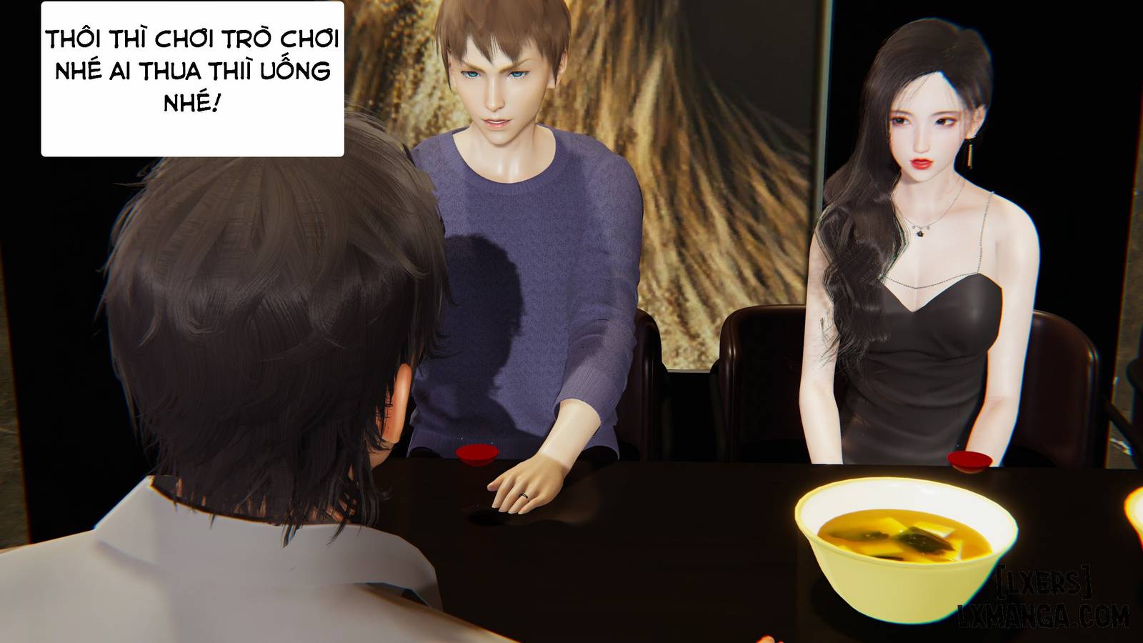 HentaiVN.net - Ảnh 40 - Ngủ cùng vợ thằng bạn - Chương 1