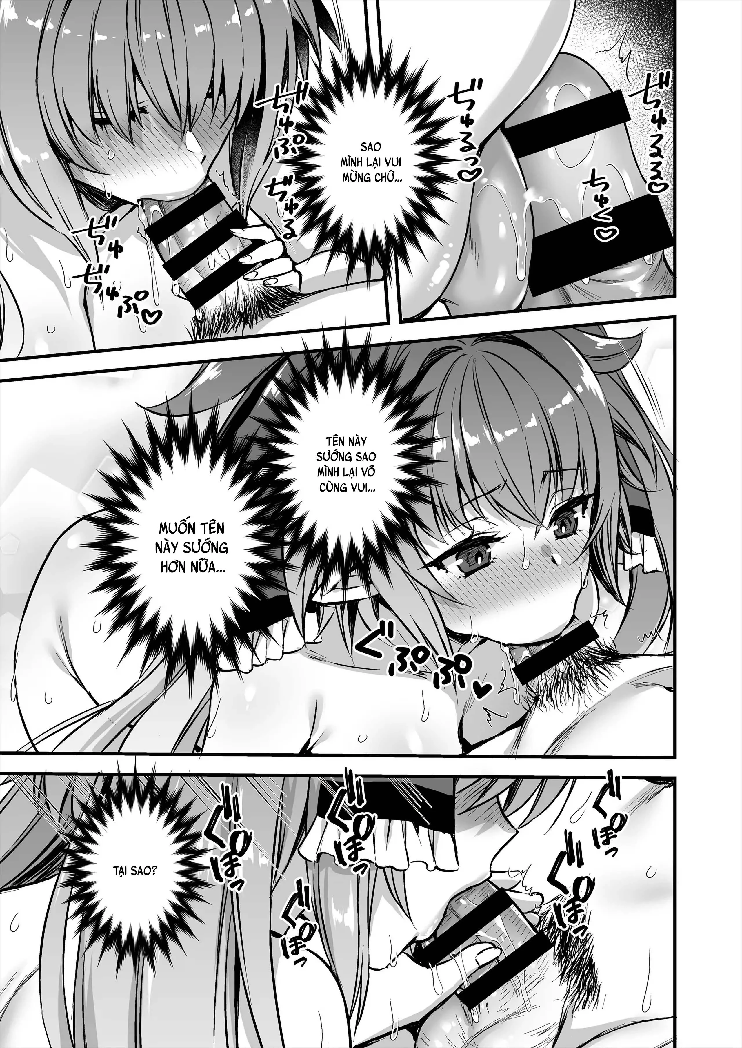 HentaiVN.net - Ảnh 40 - Để mắt đến nàng Elf nóng bỏng ở thế giới khác - Chap 8