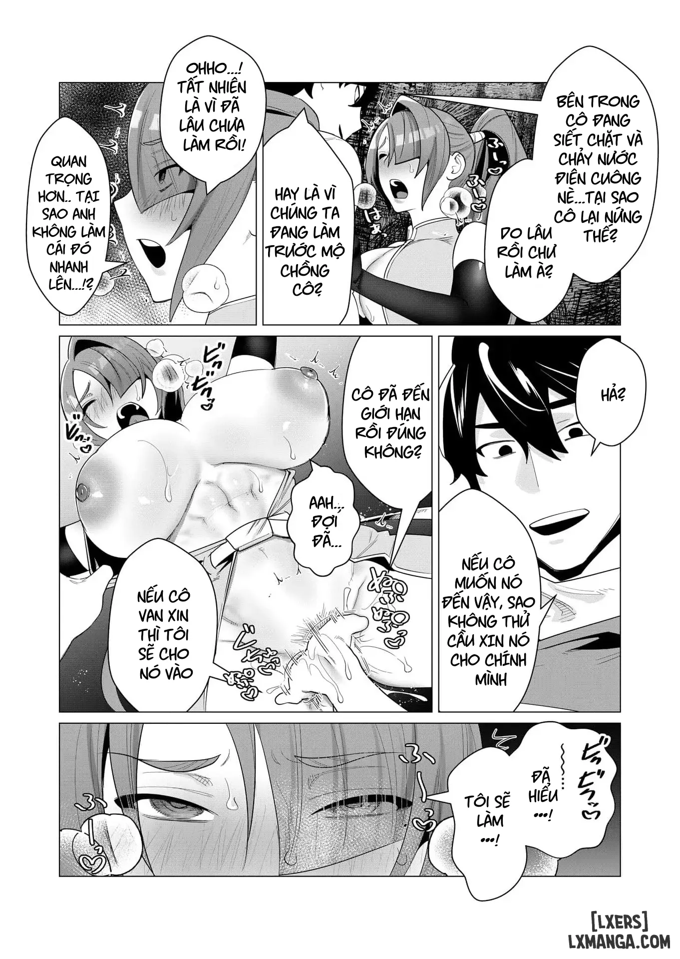 HentaiVN.net - Ảnh 40 - Vị Anh Hùng Muốn “Vợ Người Ta” Làm Phần Thưởng - Chap 2 : Dũng Sĩ x Võ Sư
