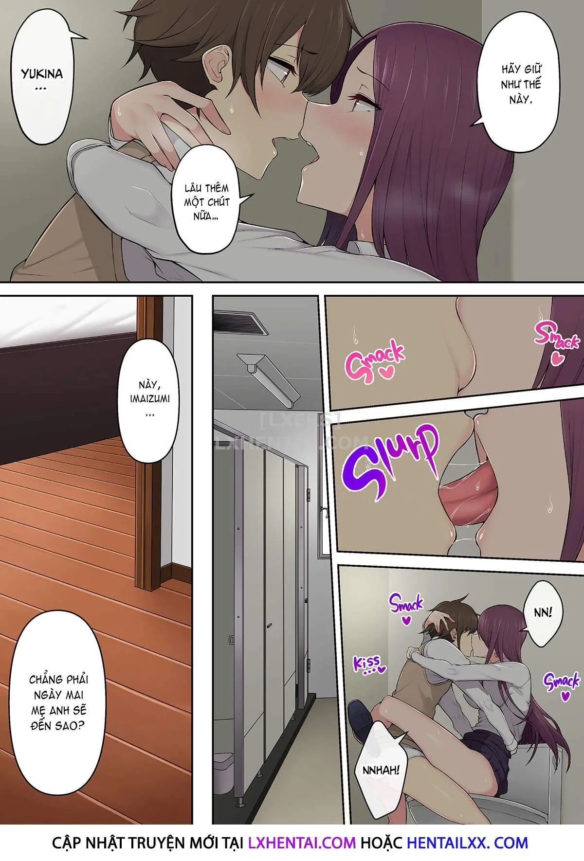 HentaiVN.net - Ảnh 40 - Imaizumi đưa cả bầy Gyaru về nhà mình - Chap 3