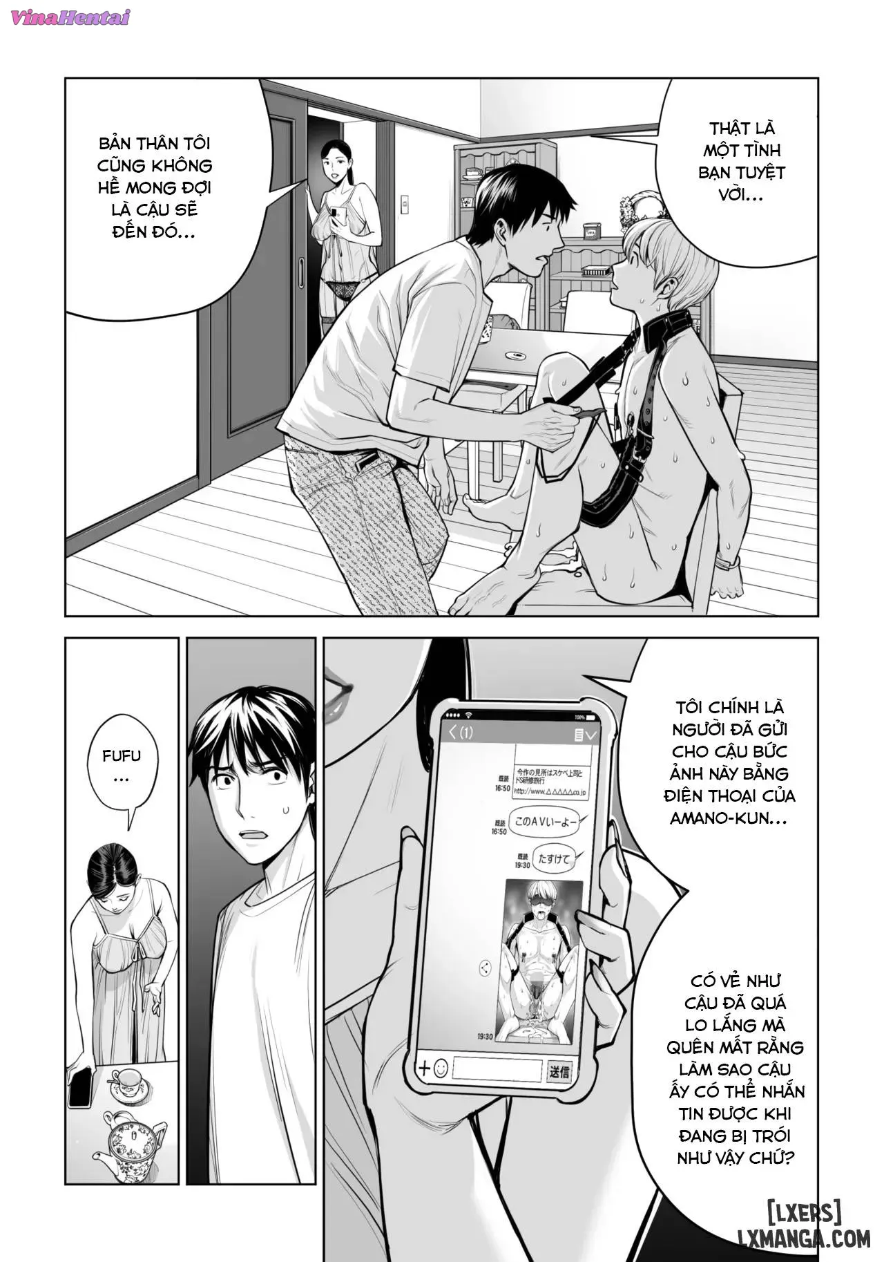 HentaiVN.net - Ảnh 40 - Kurokami Onna no Fudeoroshi ~Sō, Motto Oku ni Dashite 2 - Oneshot