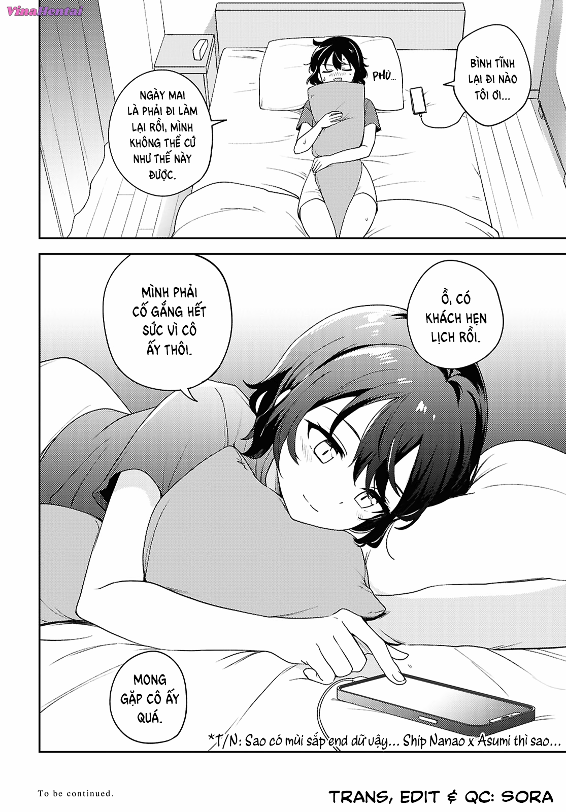 HentaiVN.net - Ảnh 40 - Asumi-chan có hứng thú với Nhà thổ Bách hợp! - Đêm 26