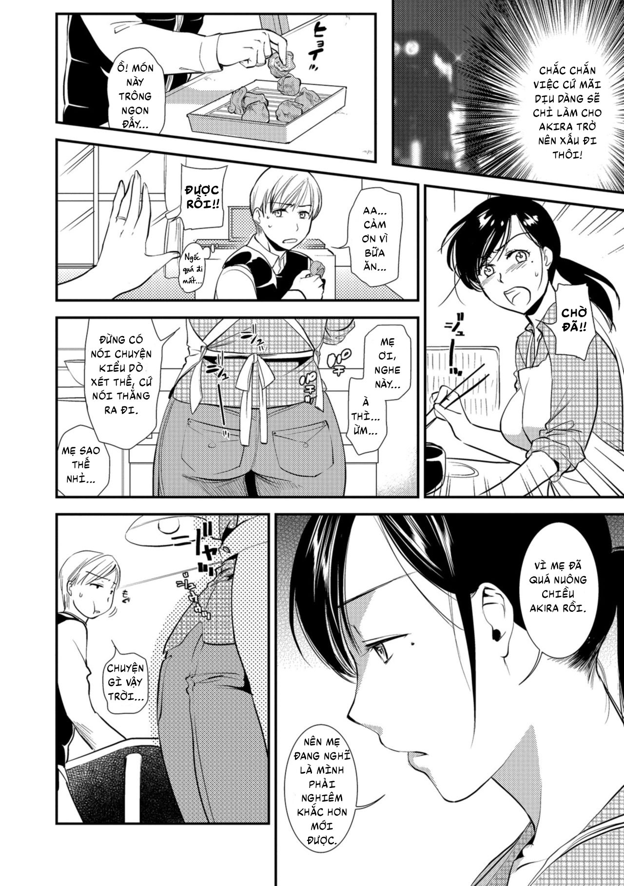 HentaiVN.net - Ảnh 41 - Hatsujou Boshi-Okaasan wa Shinpaisei - Chap 1