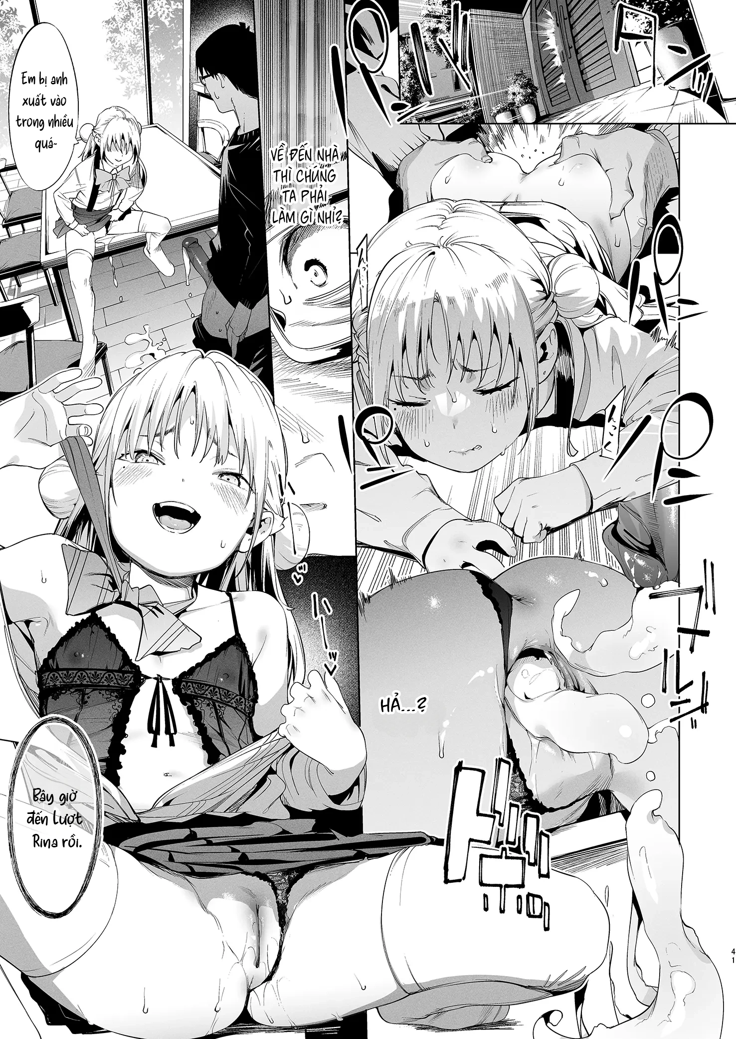 HentaiVN.net - Ảnh 40 - [Không che] Con nhóc Rina-chan hỗn láo VOL. 2 - Oneshot