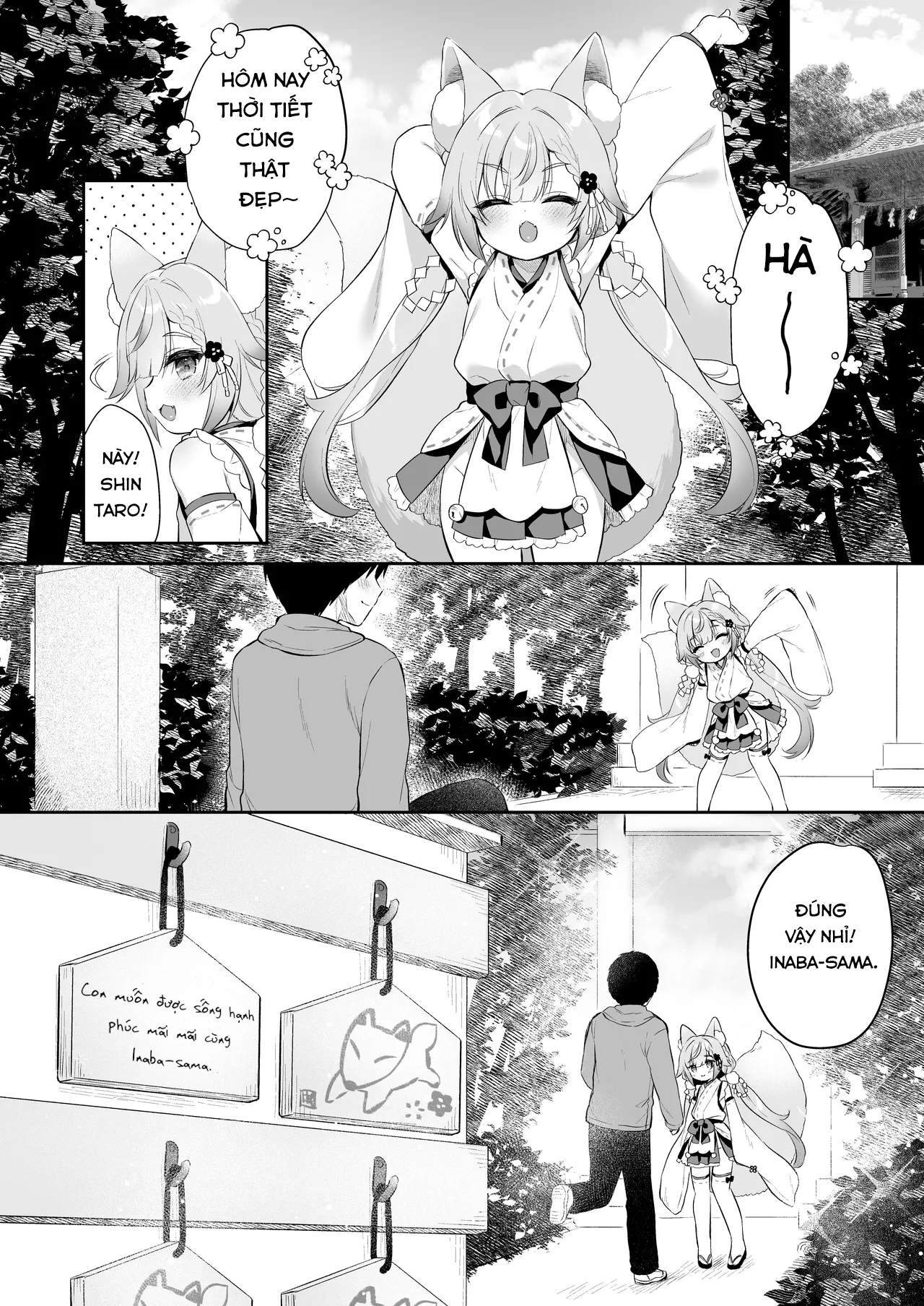 HentaiVN.net - Ảnh 42 - Cầu xin ngài! Inaba-sama - Oneshot Ngọt