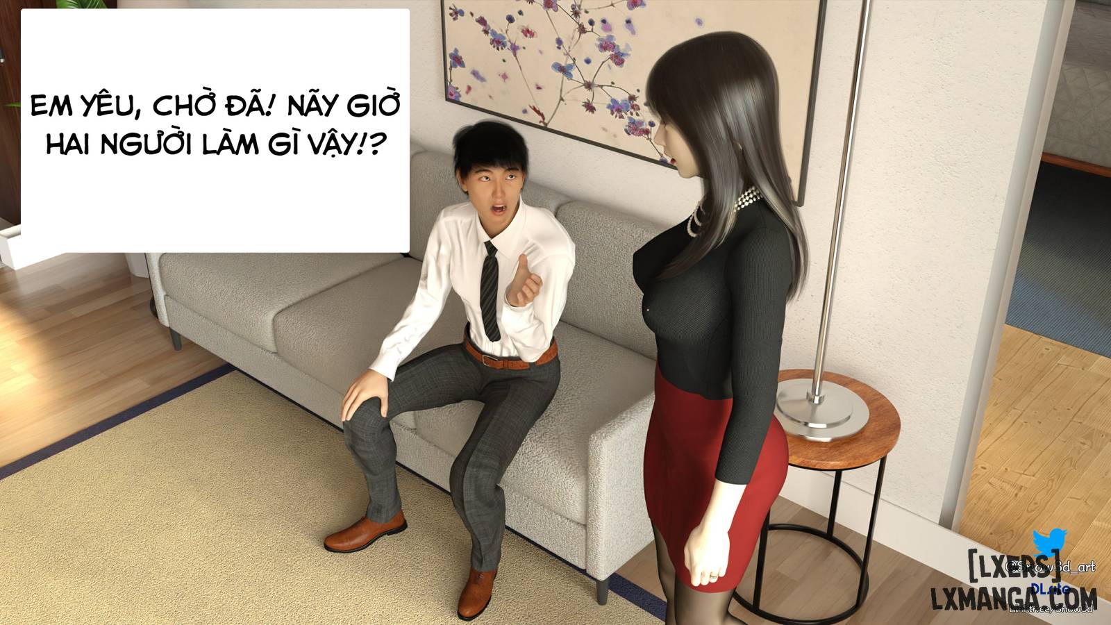 HentaiVN.net - Ảnh 41 - Vợ Tôi Vương Vân - Chương 7
