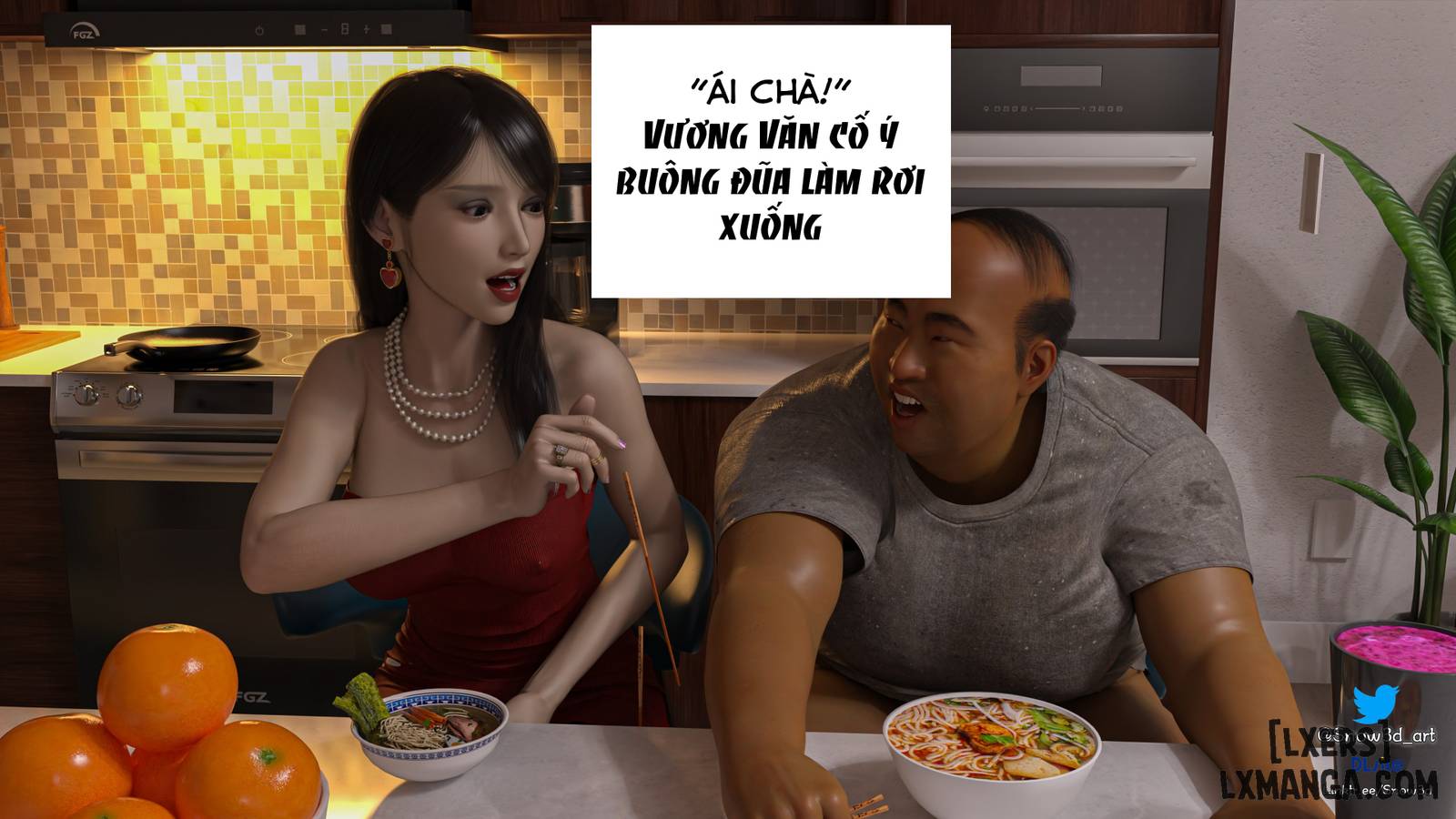 HentaiVN.net - Ảnh 41 - Vợ Tôi Vương Vân - Chương 8