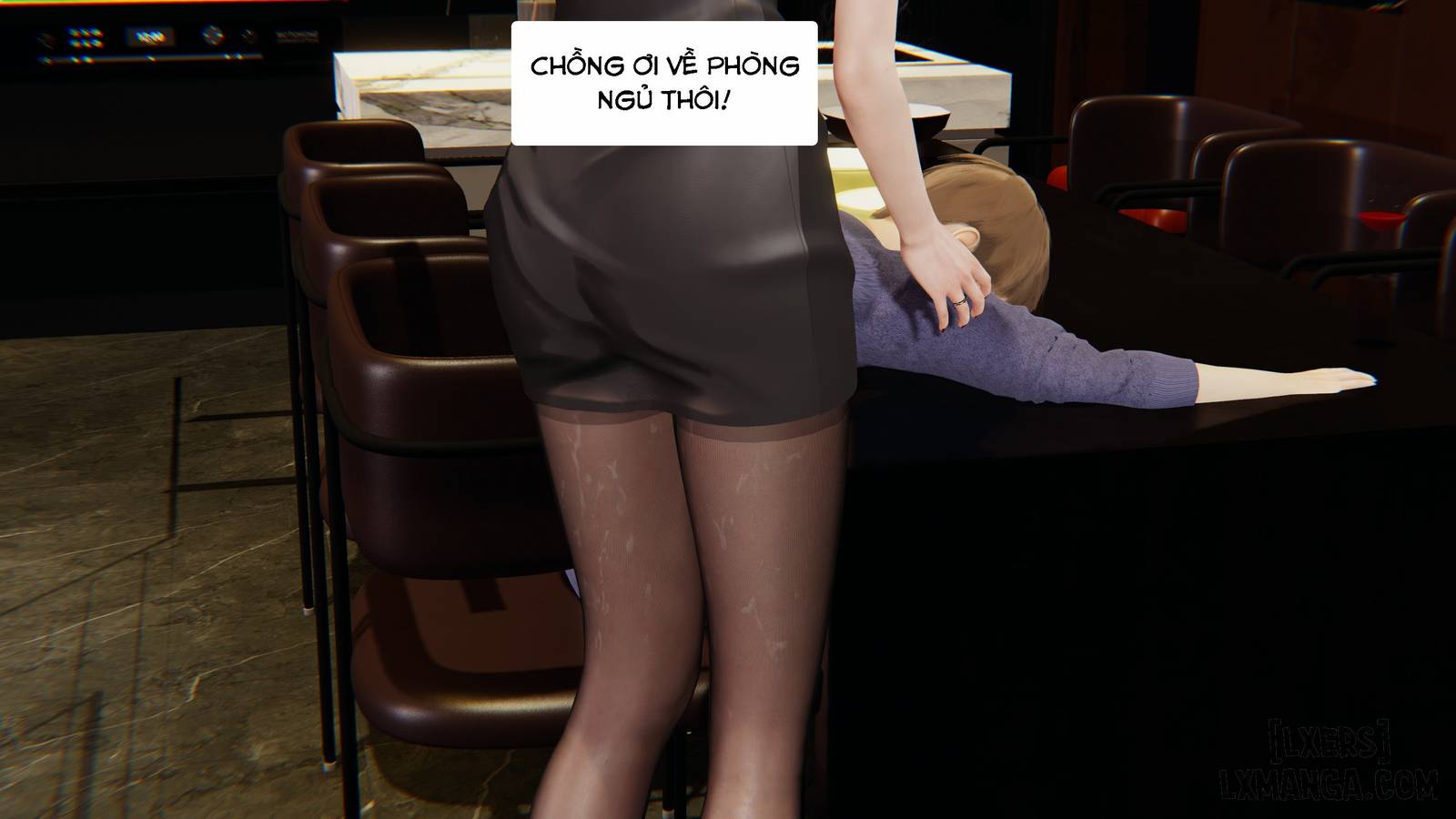 HentaiVN.net - Ảnh 41 - Ngủ cùng vợ thằng bạn - Chương 2
