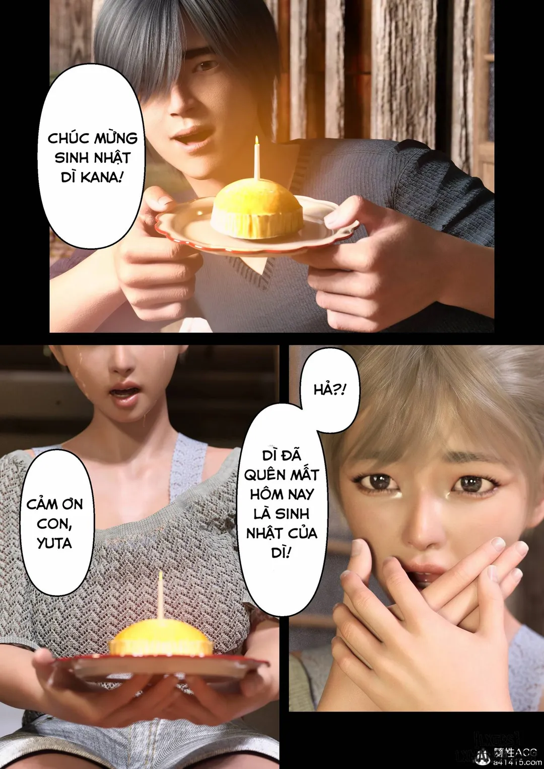 HentaiVN.net - Ảnh 42 - Ký ức về mùa hè với dì - Oneshot
