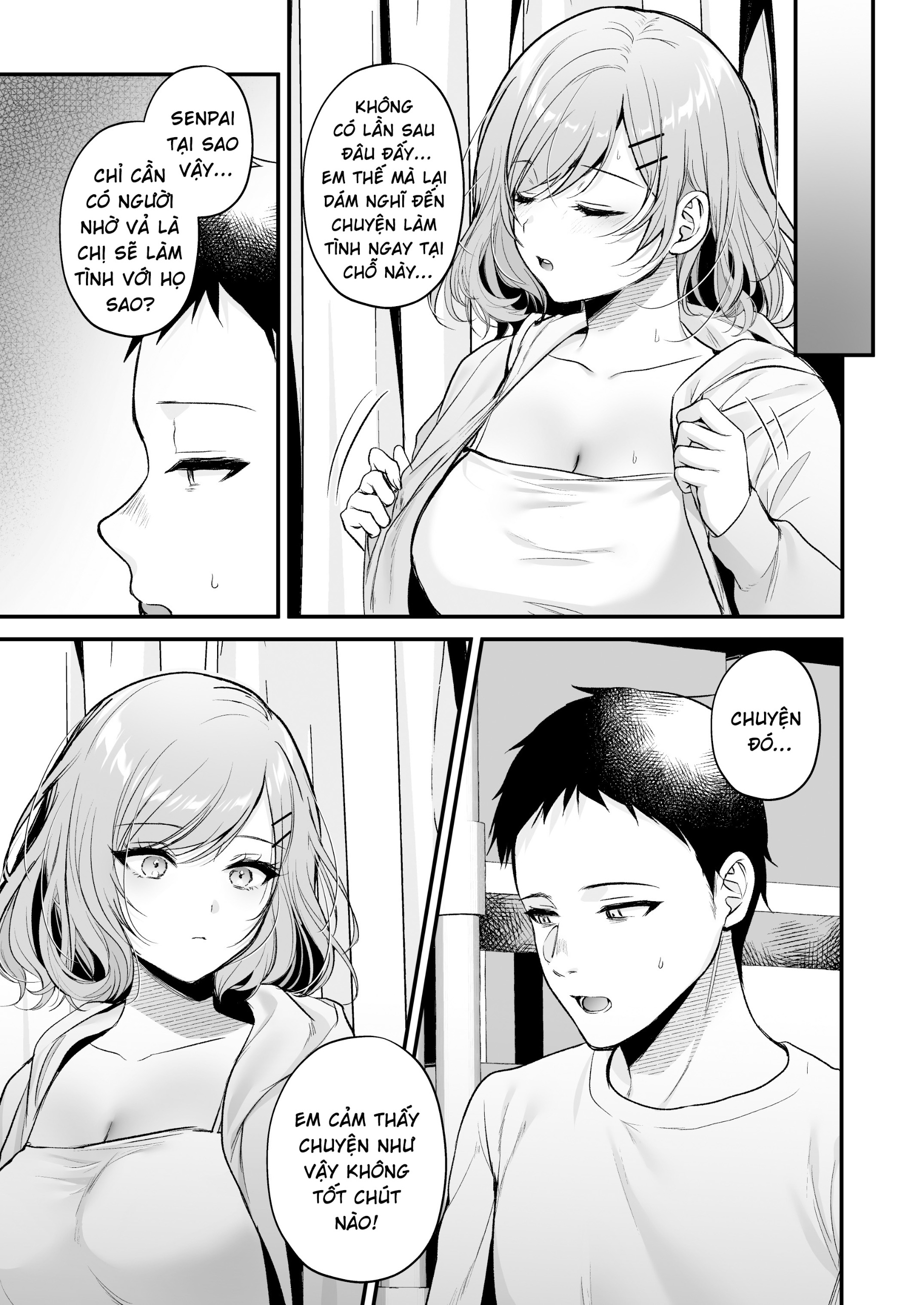 HentaiVN.net - Ảnh 41 - Tanomeba Yarasete Kureru Cool na Senpai Ogino-san. - Oneshot