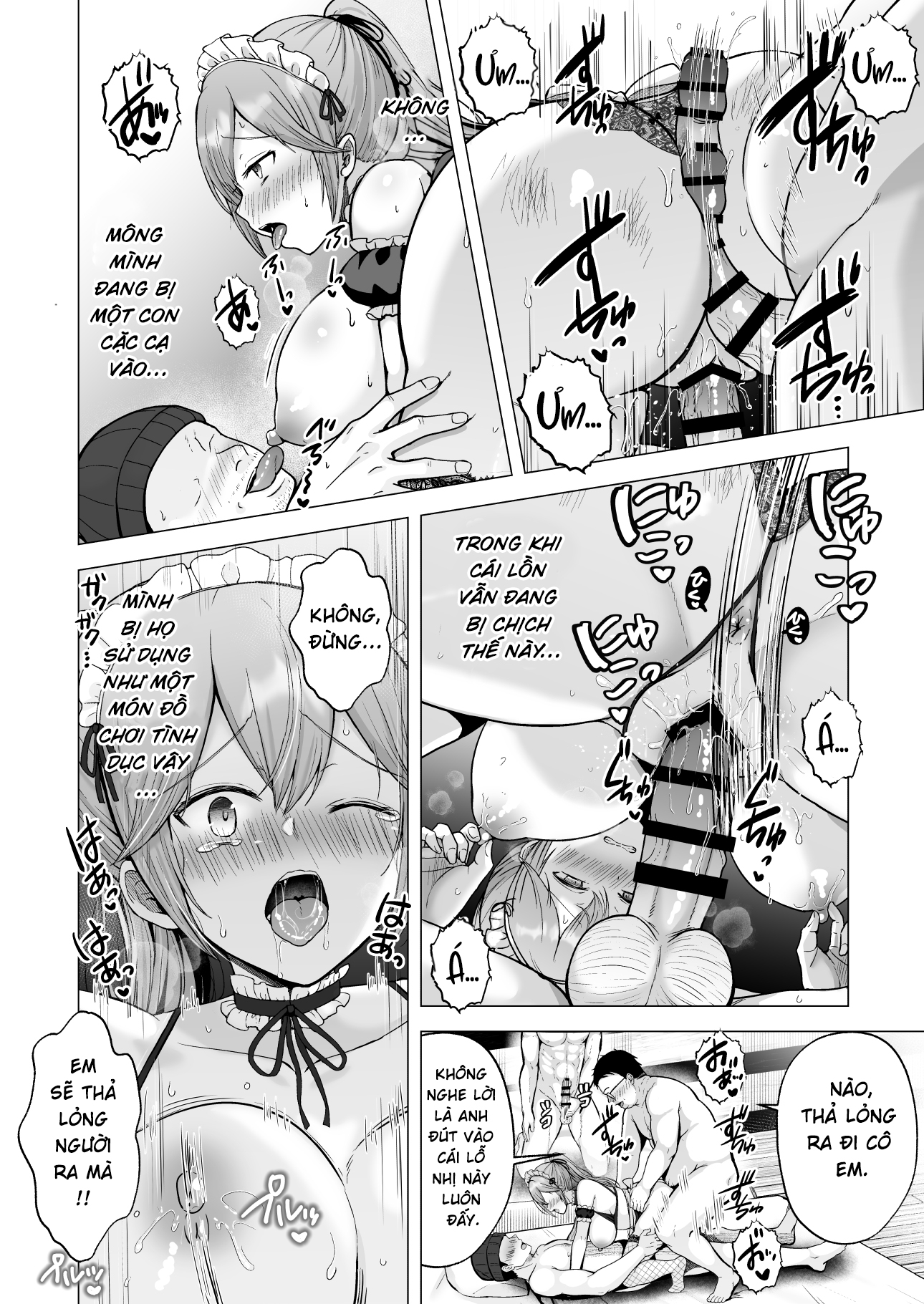 HentaiVN.net - Ảnh 41 - Soshite Kyou mo Moteasobareru  - Chap 4