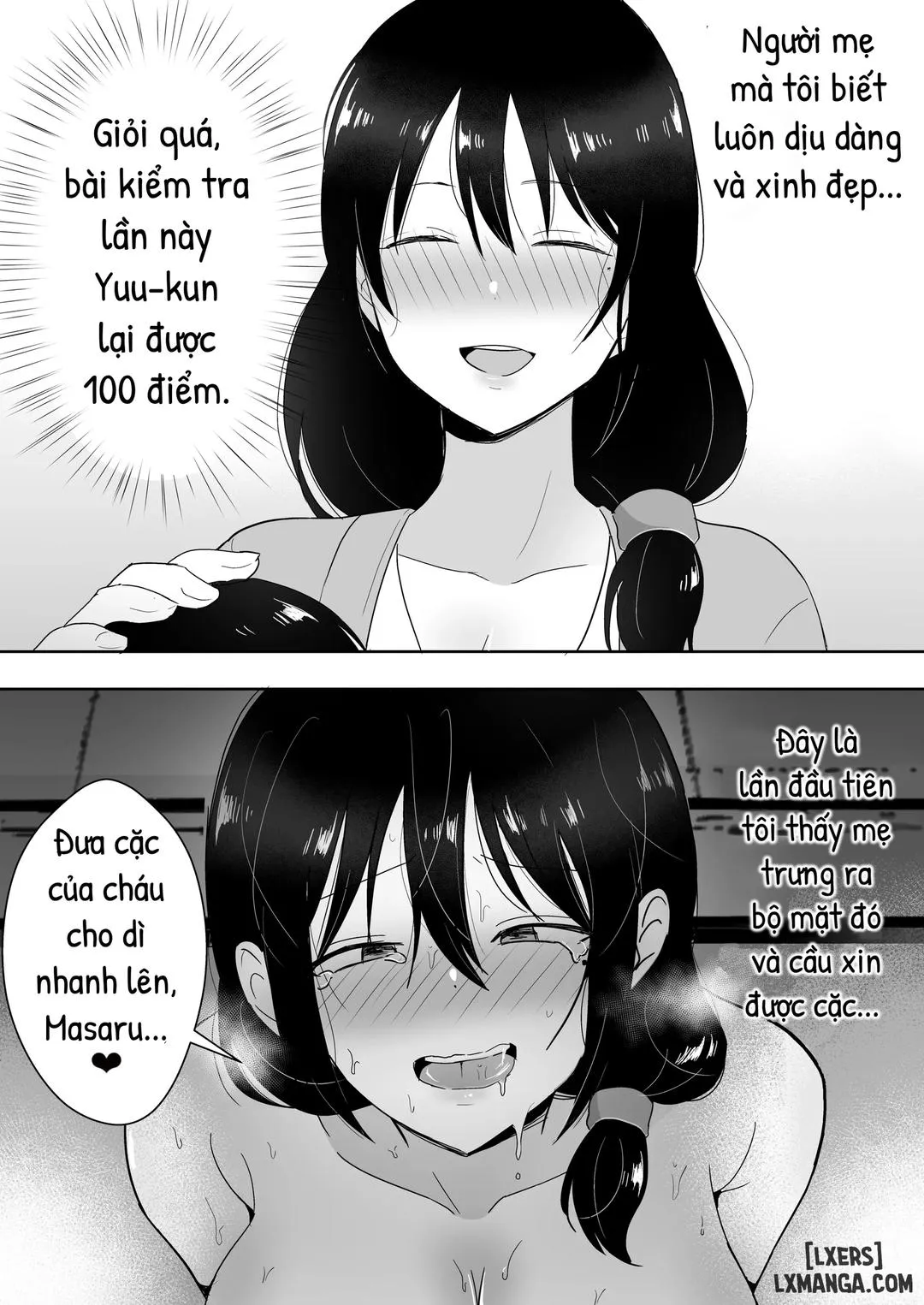 HentaiVN.net - Ảnh 41 - TomoKano Kaa-chan~ Daisuki na Ore no Hahaoya wa Aho na Shinyuu no Kanojo~ [My Mom Is My Friend's Girlfriend] - Chap 3