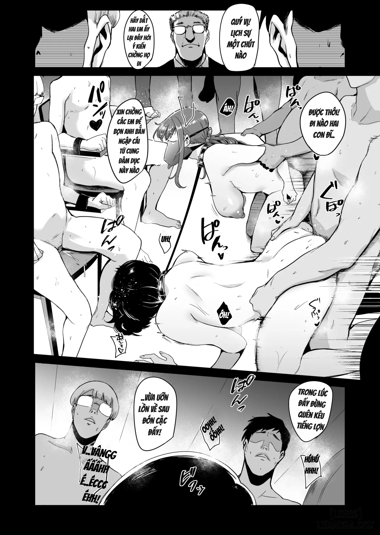 HentaiVN.net - Ảnh 41 - Những con vợ heo nái mang mặt nạ bú cu - Chap 3