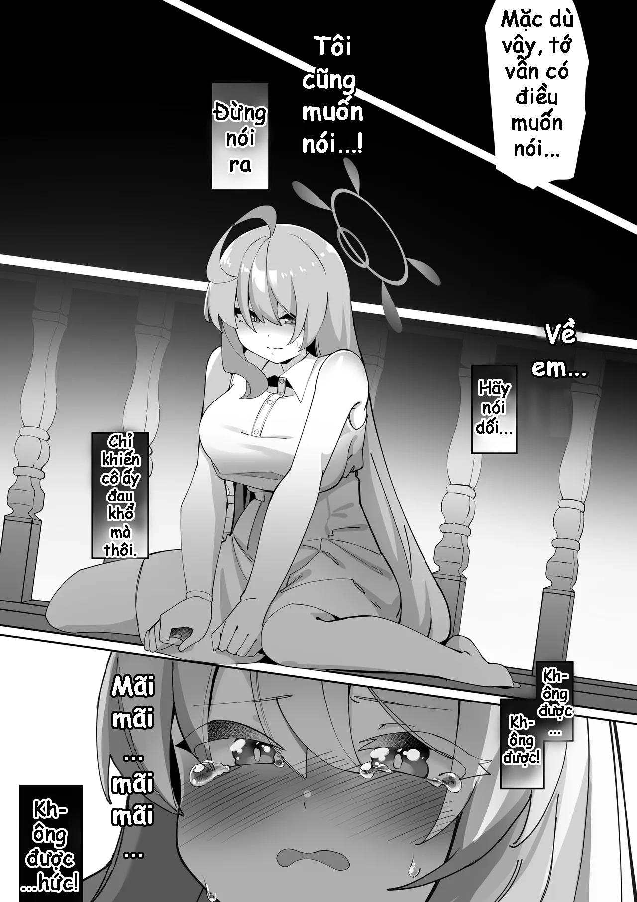 HentaiVN.net - Ảnh 42 - Futanari Koharu-chan vs Hanako-chan Manga - Chap 3