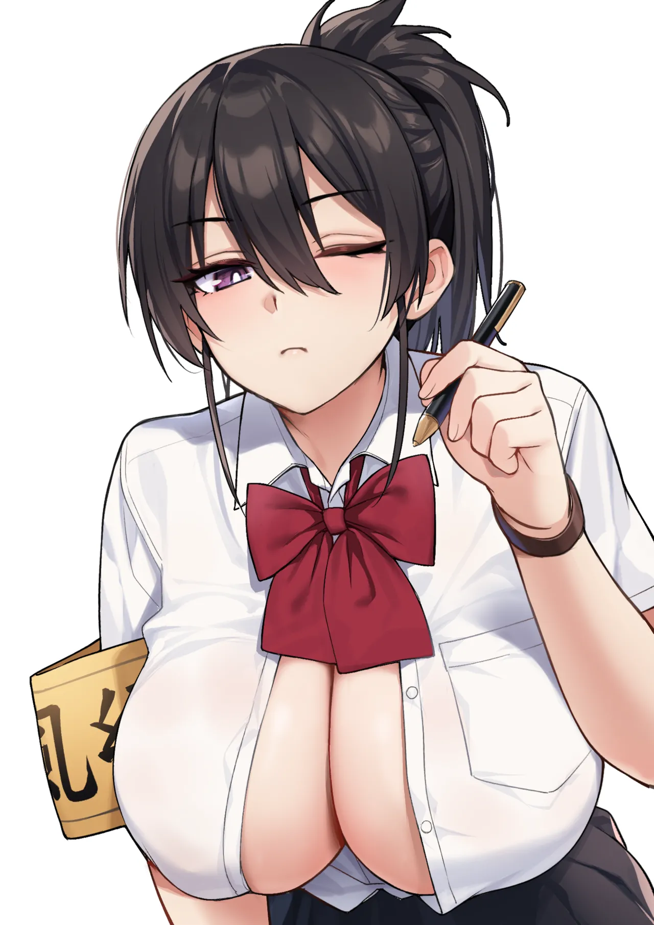 HentaiVN.net - Ảnh 42 - Atarashii Fuuki Iinchou wa Kyonyuu Sugiru Ken - Phần 1 - Full 4 chap