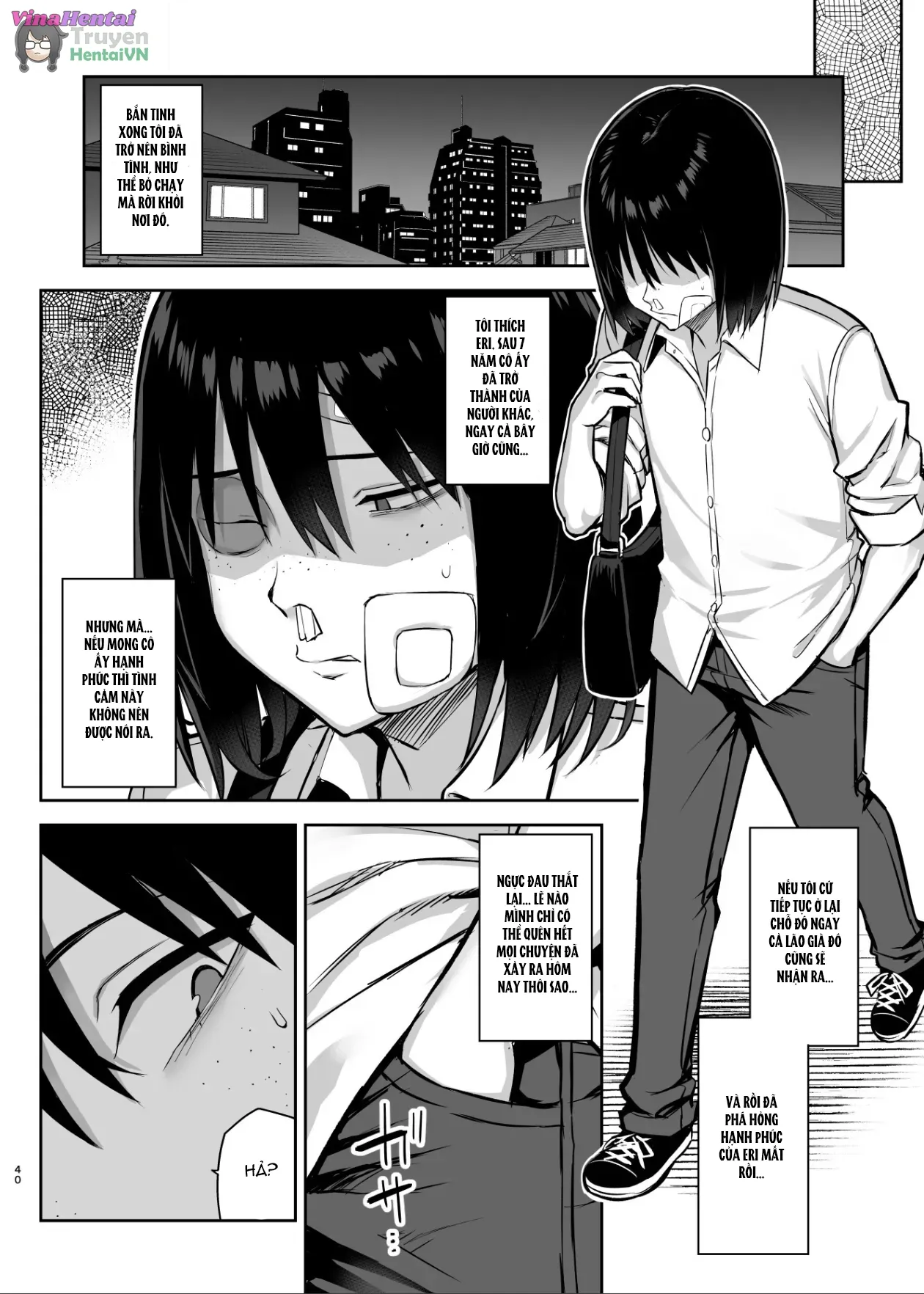 HentaiVN.net - Ảnh 42 - Zutto Suki datta Kyonyuu Osananajimi ga Furyou-tachi ni Moteasobareta Nanukakan Sonogo - Oneshot