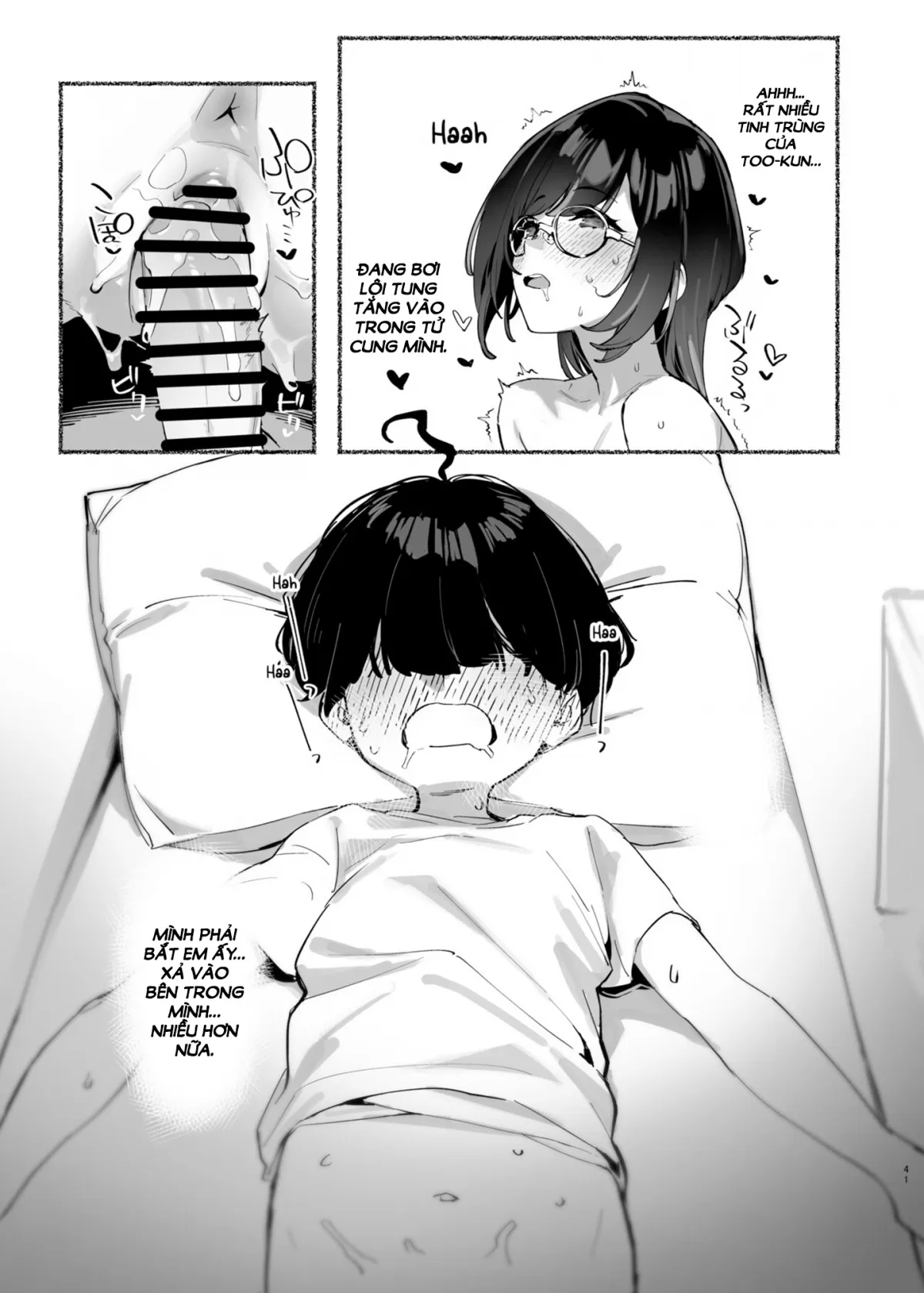 HentaiVN.net - Ảnh 41 - Người chị yêu dấu là của riêng tôi!  - Chap 2