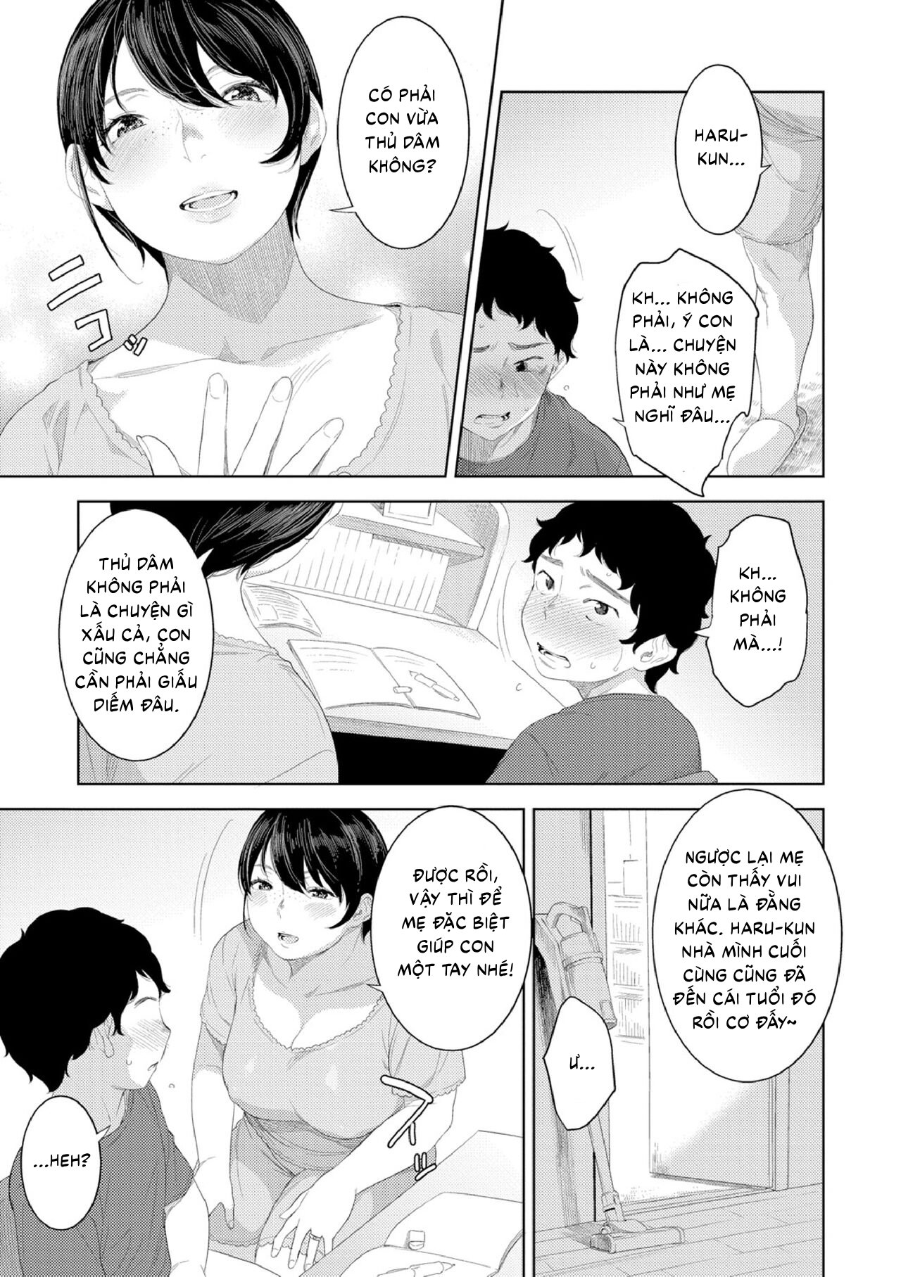 HentaiVN.net - Ảnh 10 - Dục vọng của mẹ - Oneshot