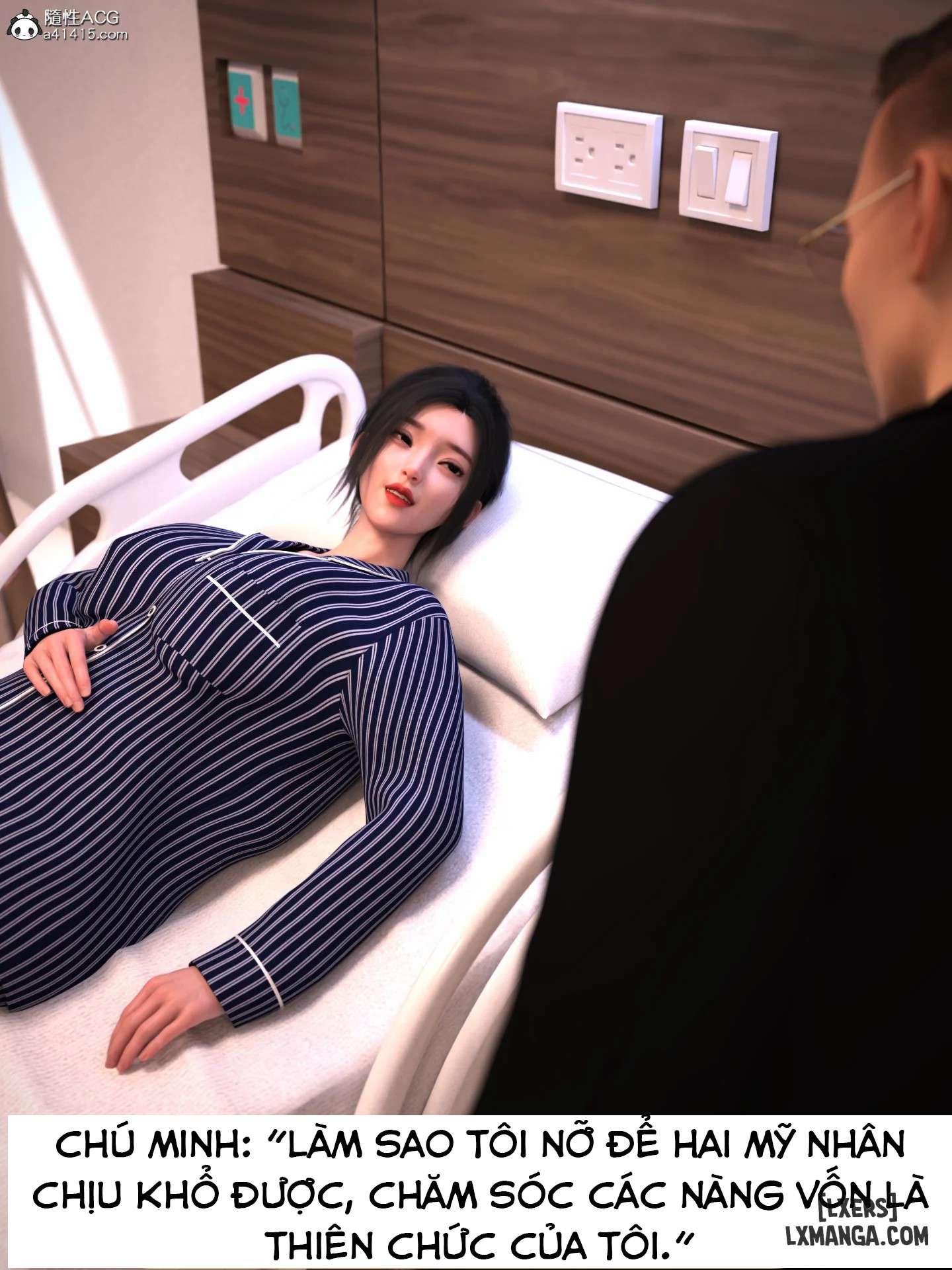 HentaiVN.net - Ảnh 42 - Chăm Sóc Vợ Và Con Gái Thằng Bạn - Chapter 1
