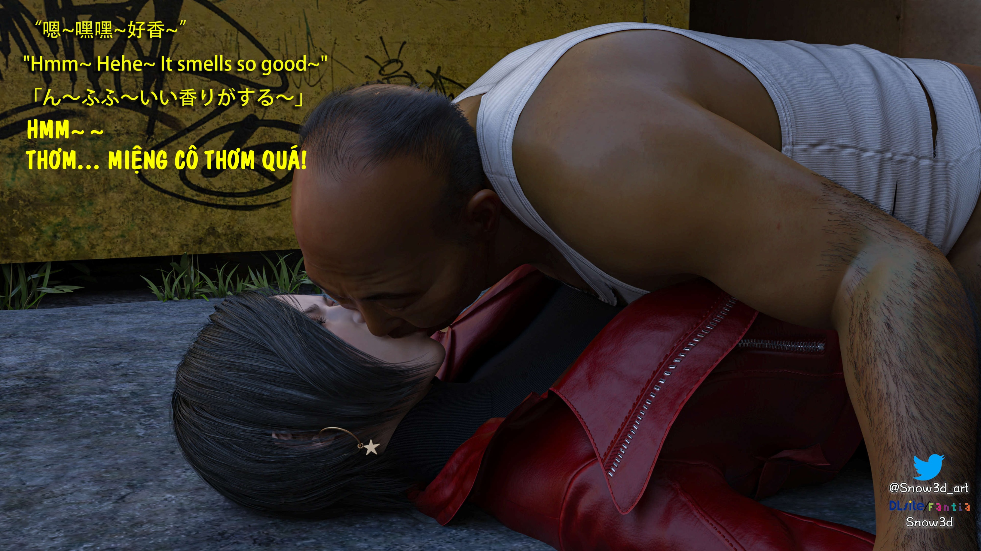 HentaiVN.net - Ảnh 43 - Ada Wong Và Kẻ Ăn Mày - Chap 2