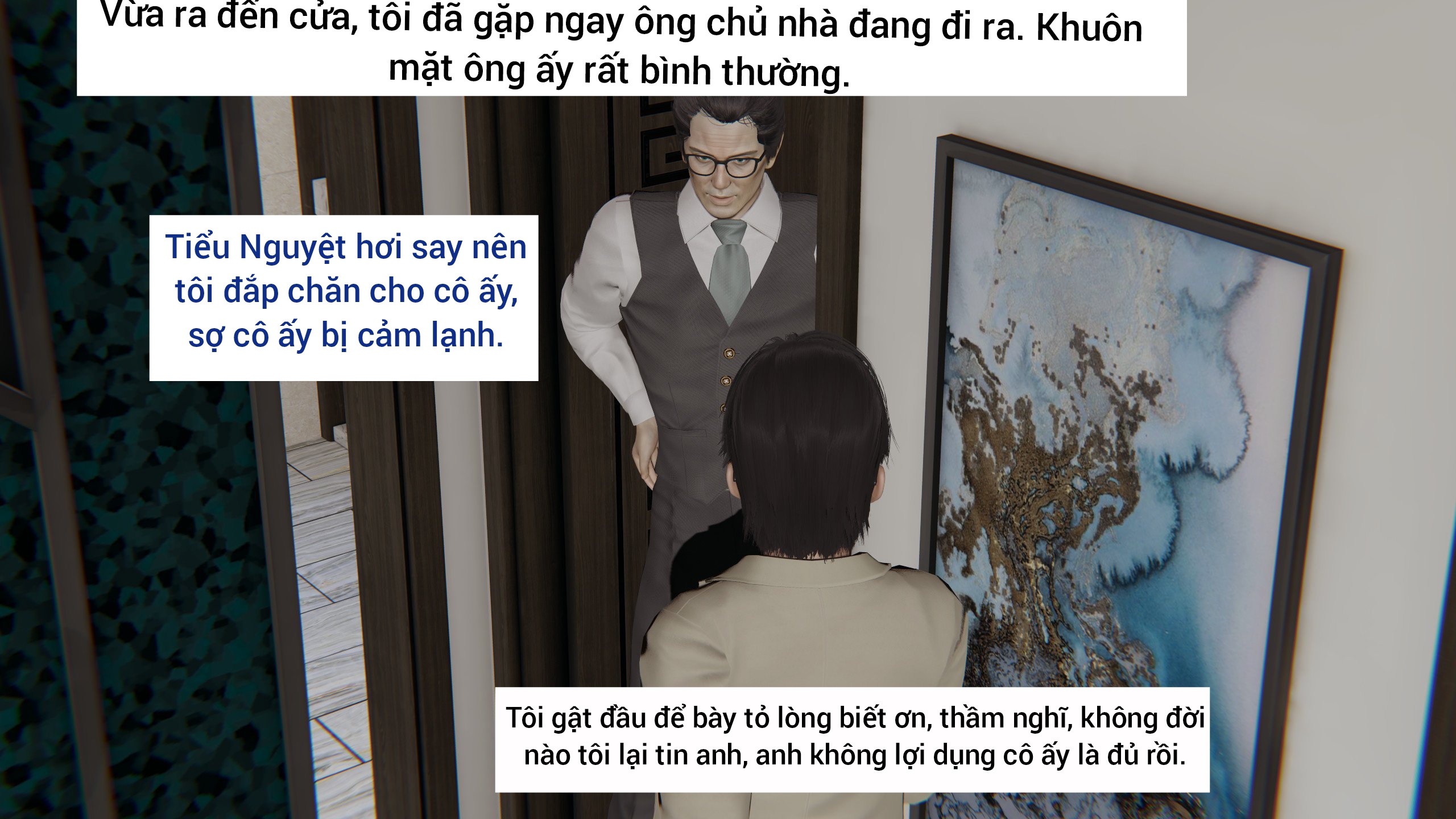 HentaiVN.net - Ảnh 43 - Vạch trần bạn gái Tiểu Nguyệt - Chap2: thuê nhà mới