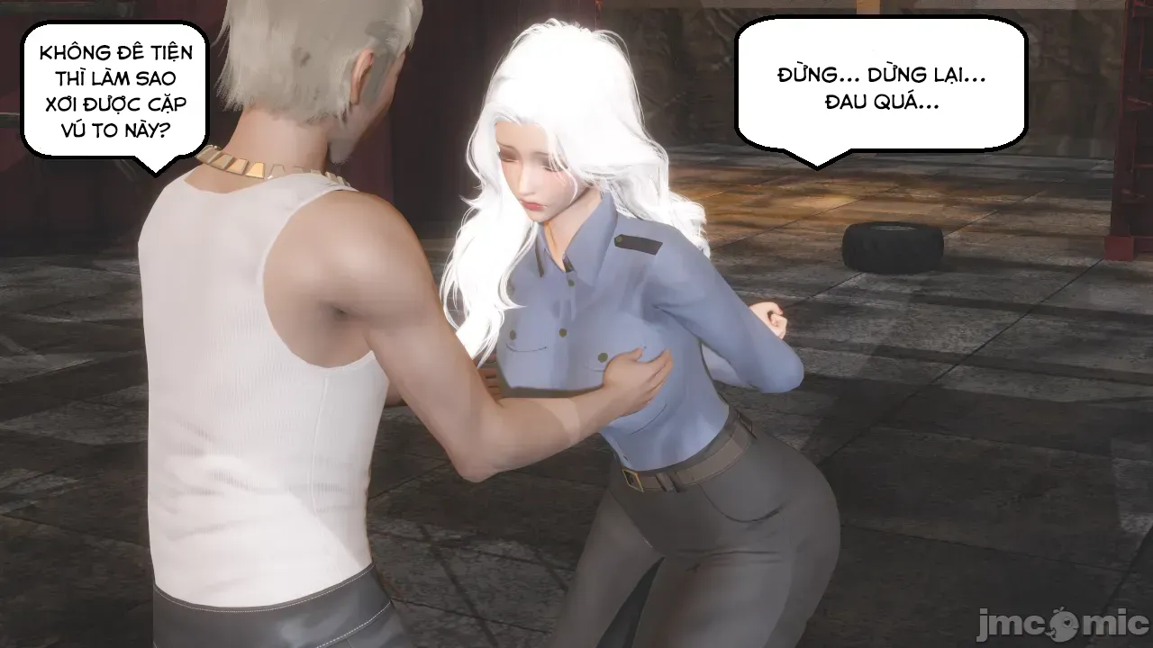 HentaiVN.net - Ảnh 42 - Hoa khôi cảnh sát bị cưỡng hiếp trước mặt em trai - Chap 1: Bắt cóc
