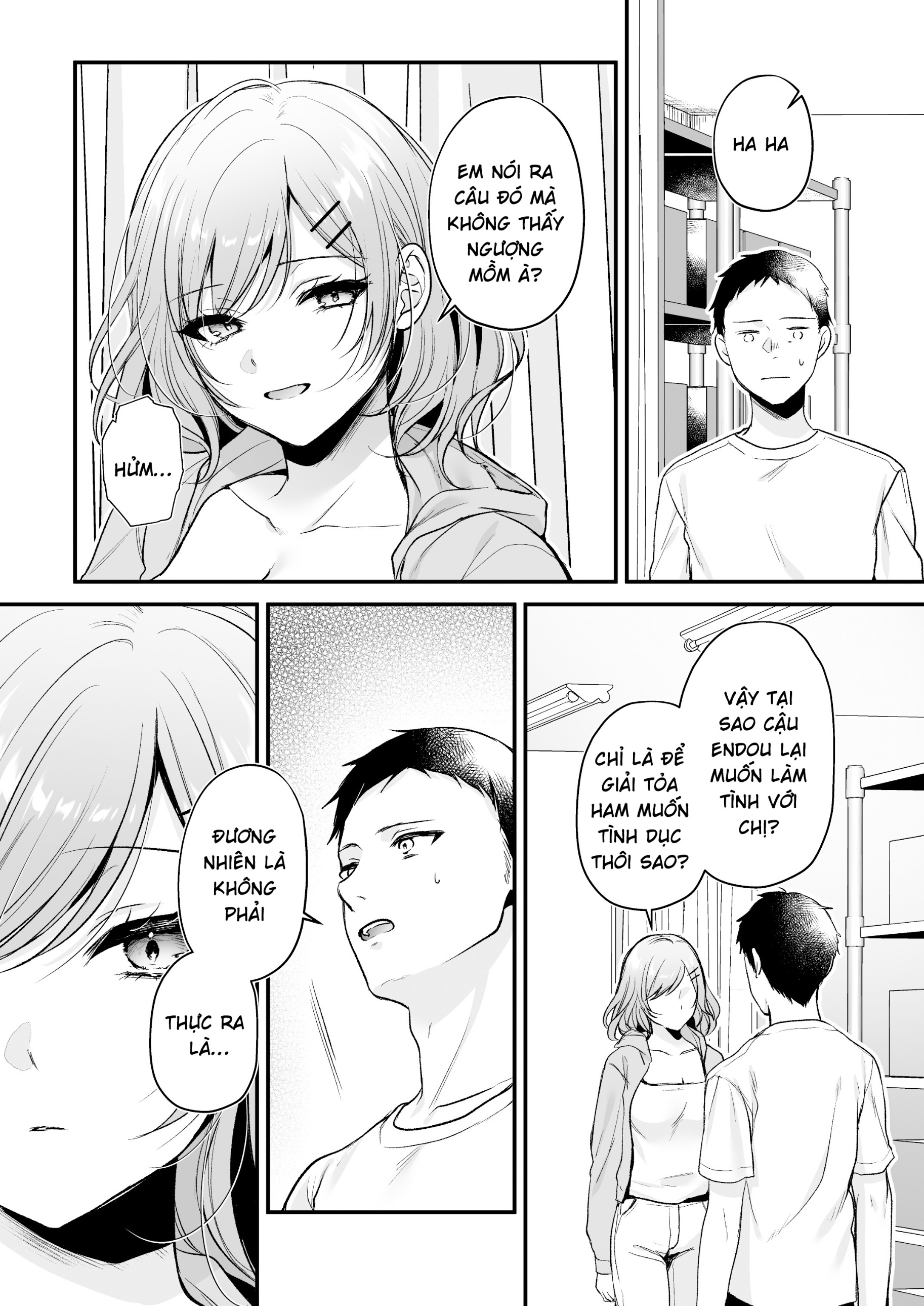HentaiVN.net - Ảnh 42 - Tanomeba Yarasete Kureru Cool na Senpai Ogino-san. - Oneshot