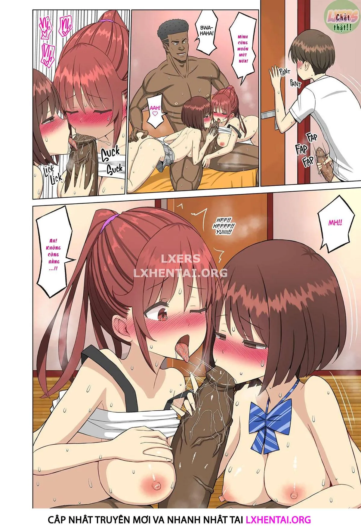 HentaiVN.net - Ảnh 42 - But I Loved Her... Summer Chapter: My Cheerleader Friend Got Taken by a Foreign Student [SUKI DATTA NONI... NATSU NI KANKETSU HEN - OSANANAJIMI NO CHEERLEADER GA KOKUJIN RYUUGAKUSEI NI] - Chap 2