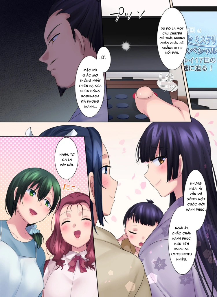 HentaiVN.net - Ảnh 42 - Sự biến đổi của Honnoji ~Nobunaga bị biến thành một cô gái - Oneshot