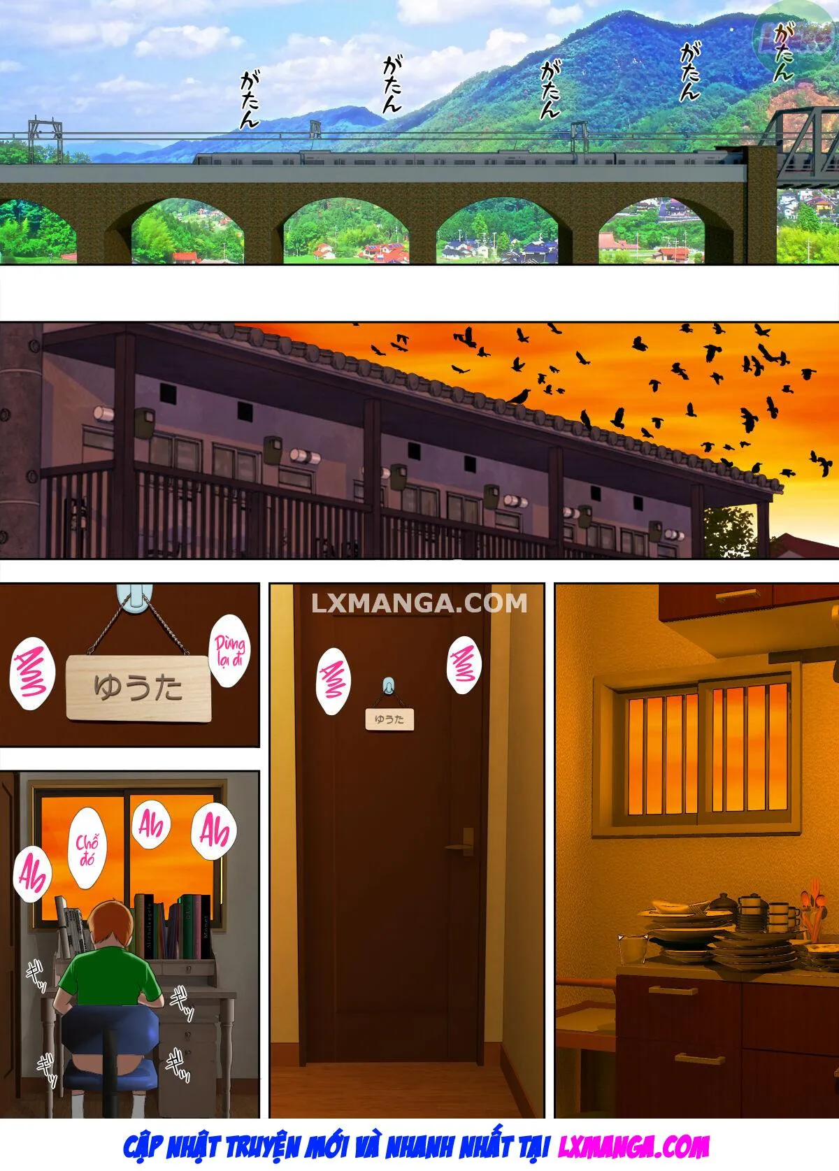 HentaiVN.net - Ảnh 42 - Manbiki Mama to Tencho no Musuko [Shoplifting Mom And Store Manager's Son] - Chap 4