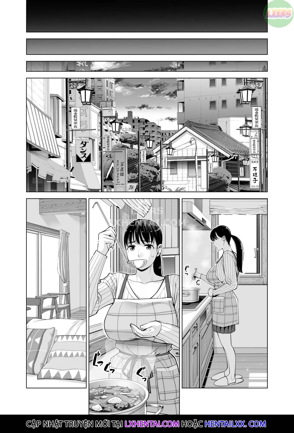 HentaiVN.net - Ảnh 42 - A Housewife Stolen By A Coworker Besides Her Blackout Drunk Husband [Tsukiyo No Midare Zake (Zenpen) Moonlit Intoxication; Tsukiyo No Midare Zake (Kouhen) Moonlit Intoxication] - Chap 3