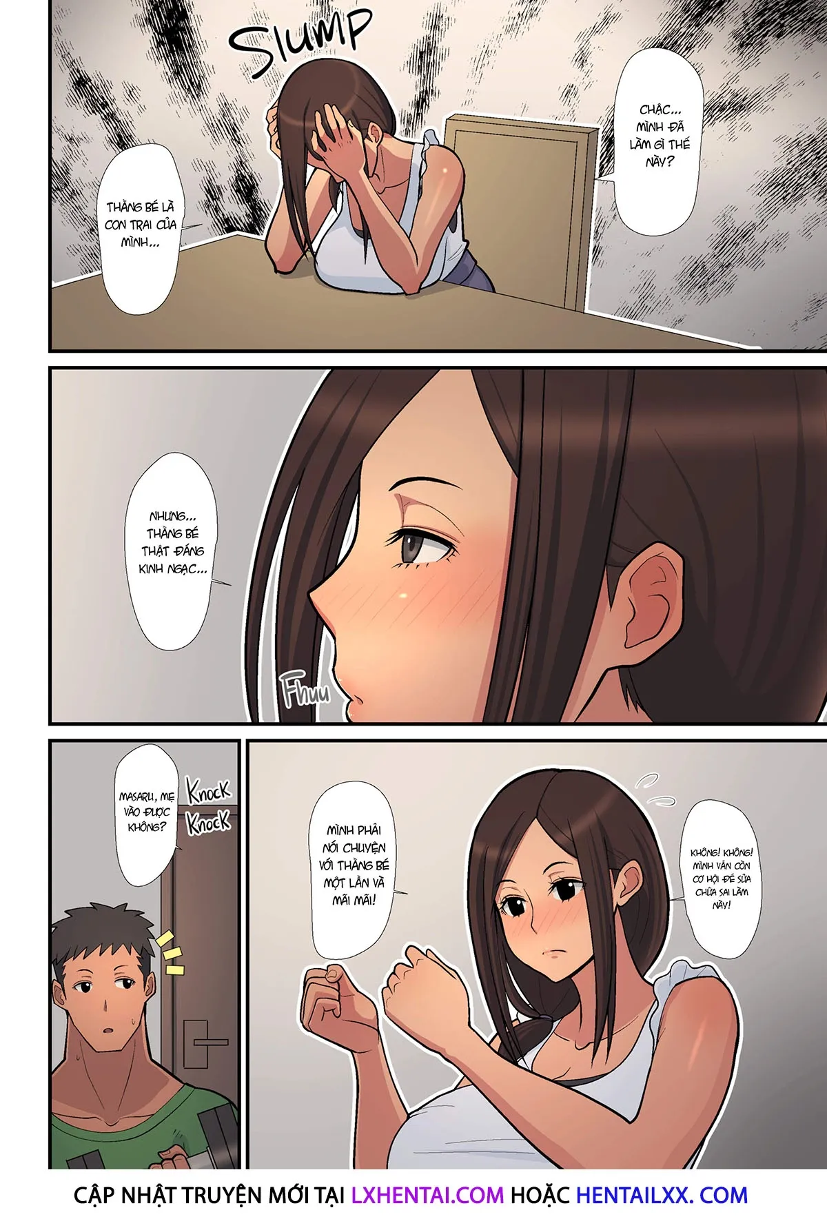 HentaiVN.net - Ảnh 29 - Haha kara Inbo ni Natta Wake [How I Went From Mom to Slut] - Oneshot - Không che