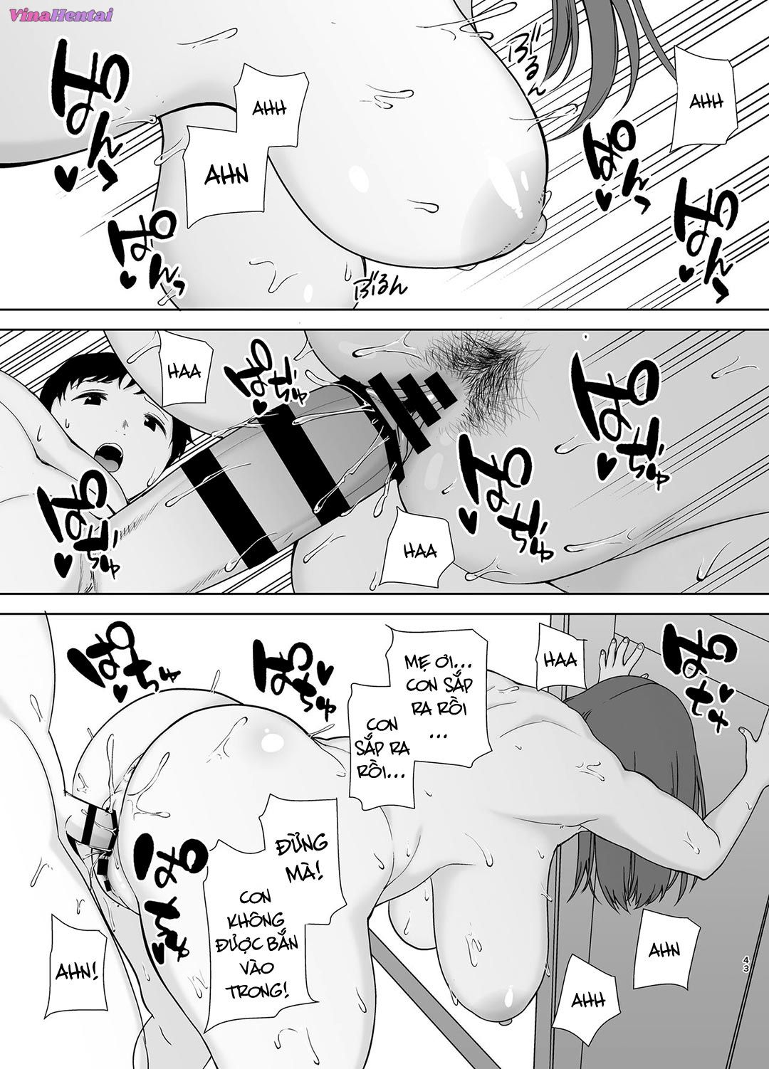HentaiVN.net - Ảnh 17 - Mẹ chính là người tôi yêu! - Chap 1B