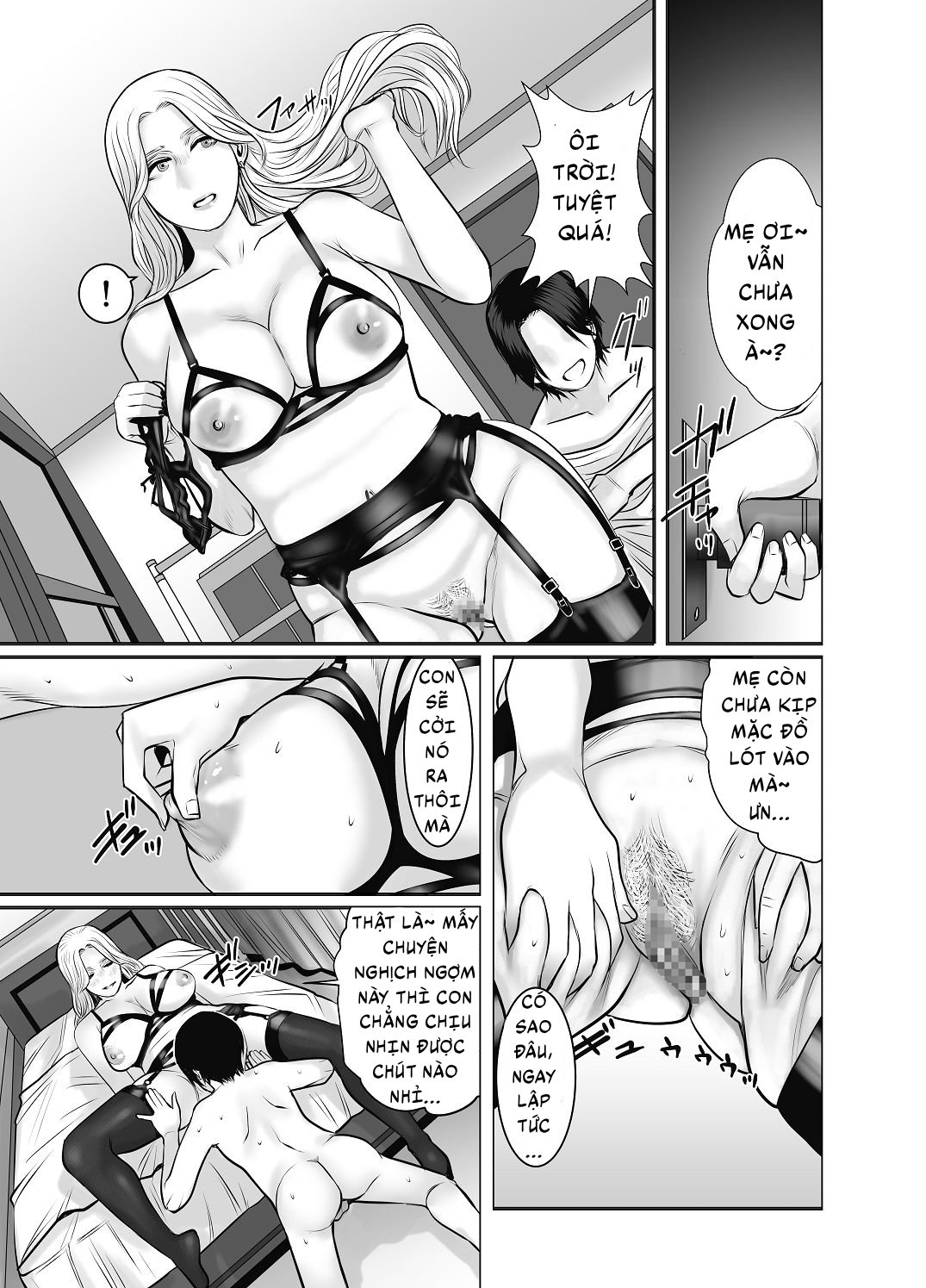 HentaiVN.net - Ảnh 43 - Thắng gacha được người mẹ ngọt nước - Oneshot