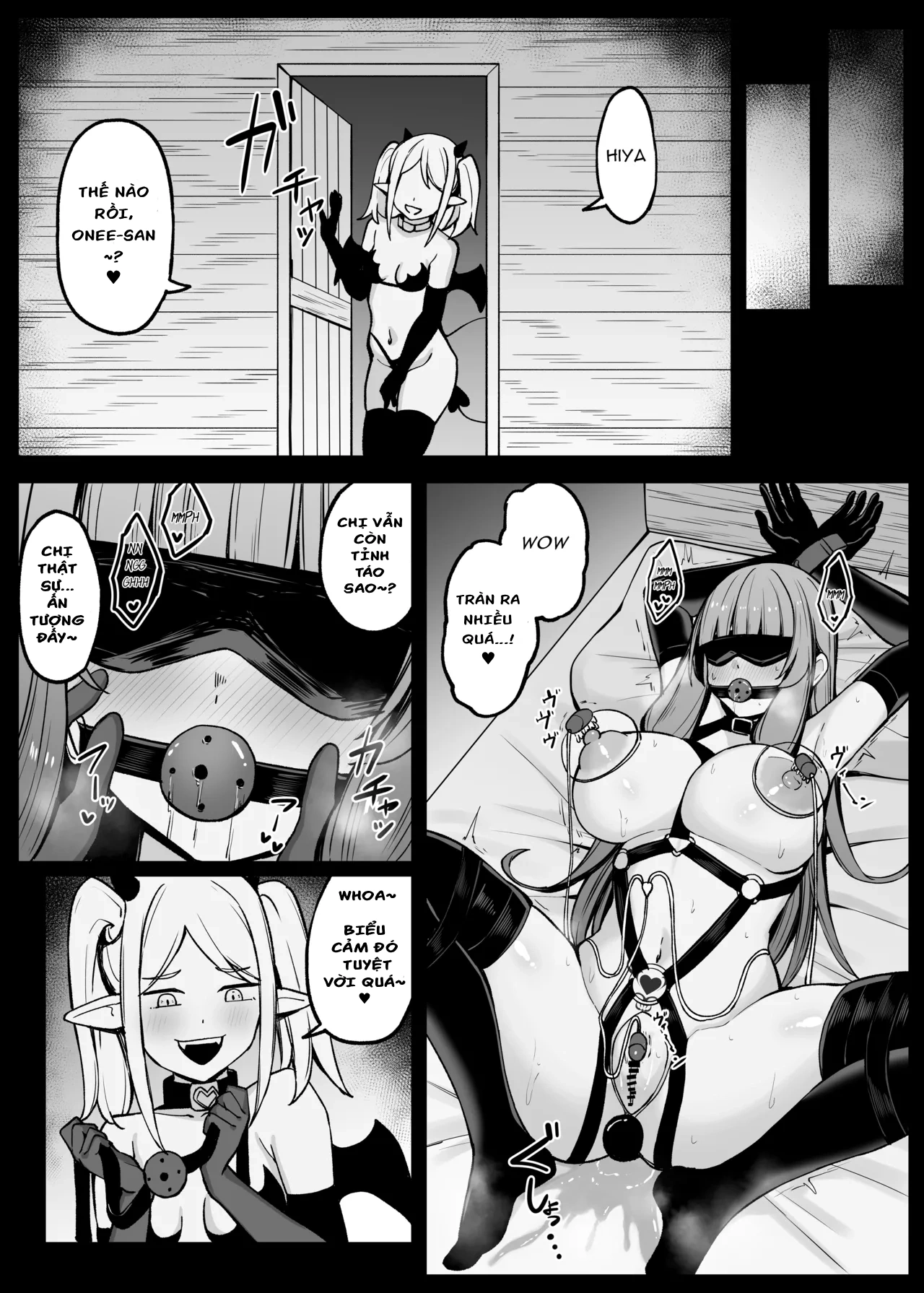 HentaiVN.net - Ảnh 42 - Câu chuyện về nữ phù thủy mạnh nhất bị một succubus mê hoặc và đánh bại. - Oneshot