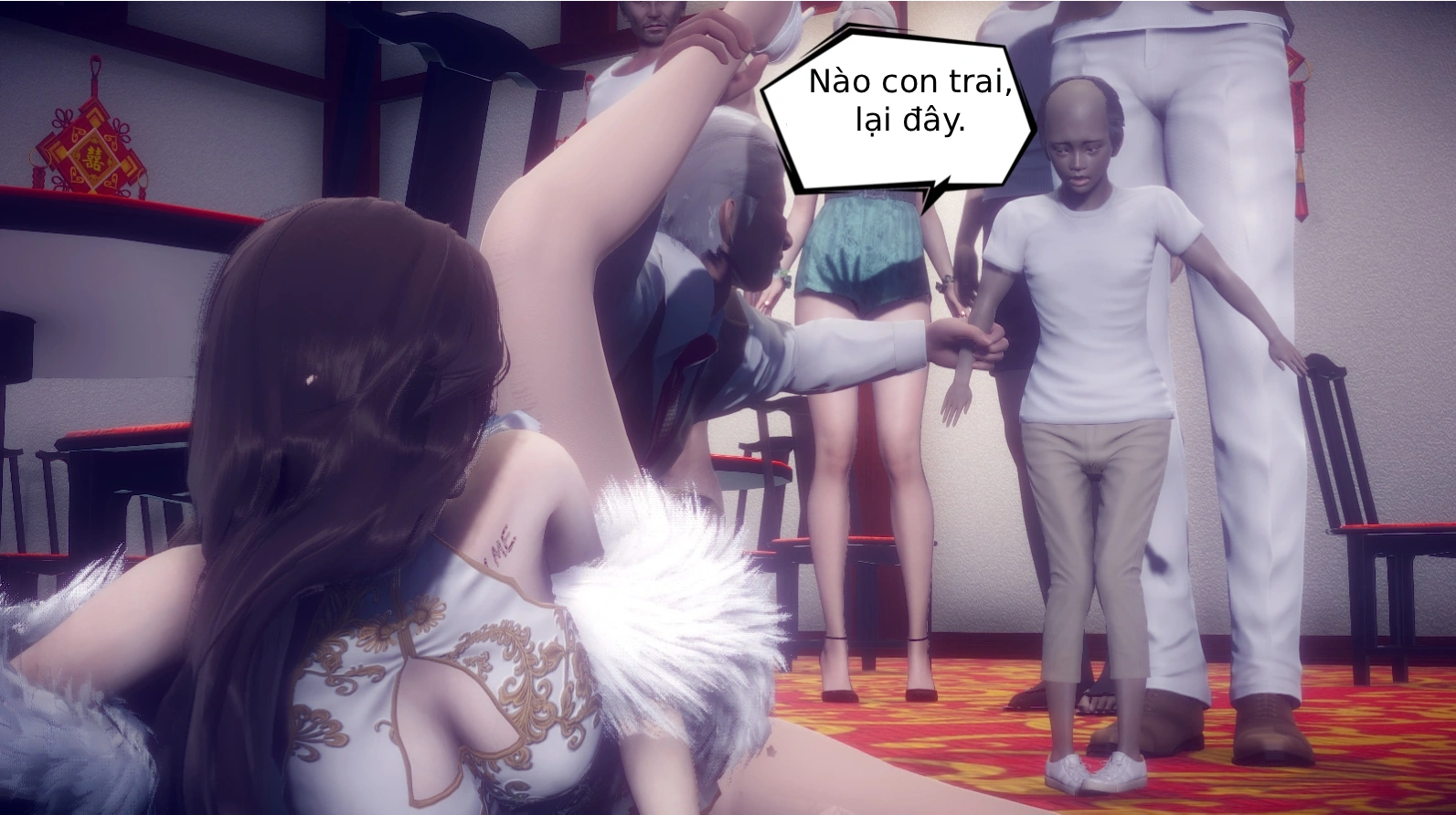 HentaiVN.net - Ảnh 25 - Tiểu Sử Trần Kiều An - Chap 6: Chặt cu ! Hoàn thành nhiệm vụ