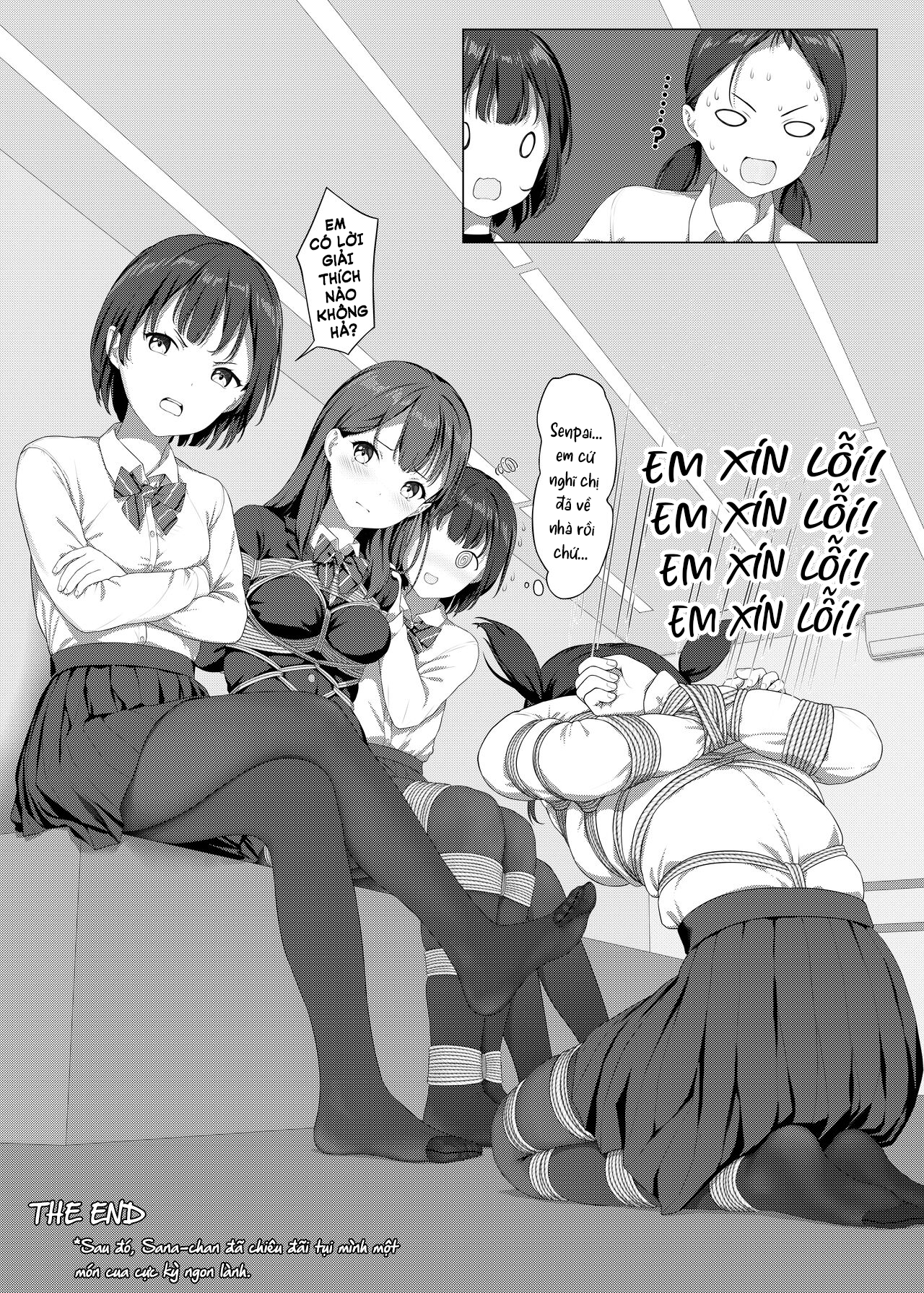 HentaiVN.net - Ảnh 41 - Hãy Để Tui Trói Bà Lại Nhé~ Koori! - Một Bắn