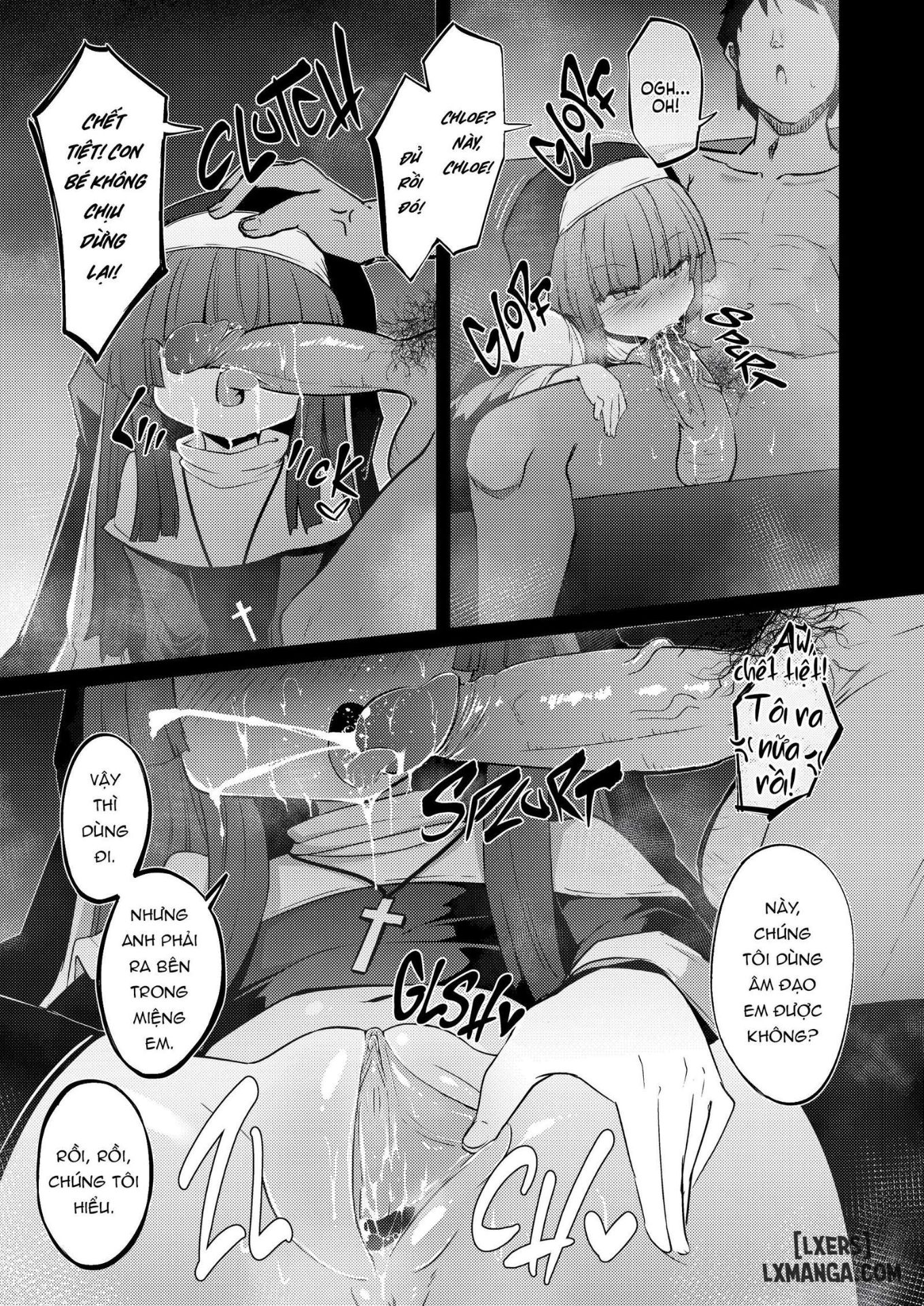 HentaiVN.net - Ảnh 42 - Naughty Little Nuns 1&2 [J18] - Chapter 2