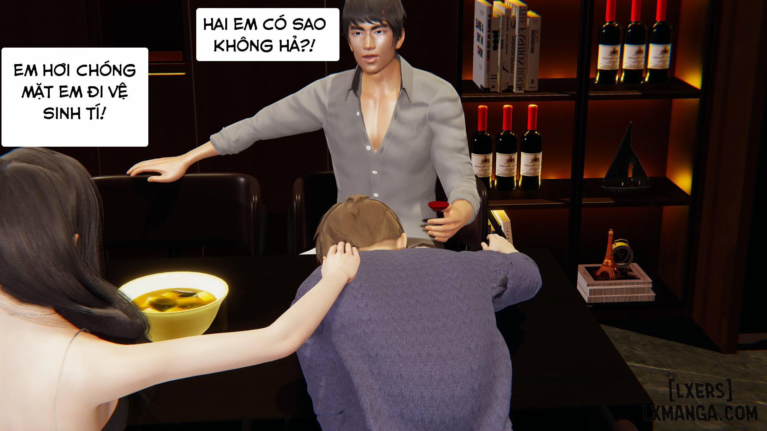 HentaiVN.net - Ảnh 43 - Ngủ cùng vợ thằng bạn - Chương 1