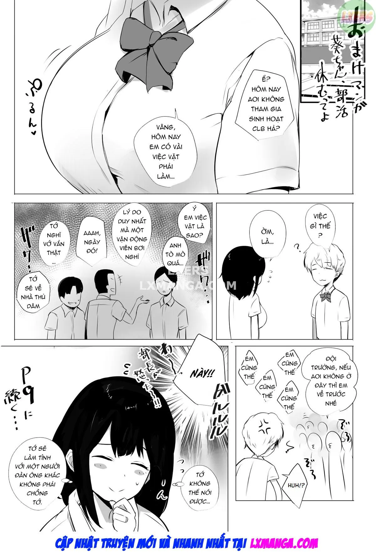 HentaiVN.net - Ảnh 43 - Boku dake ni Amaesasete Kureru Kyonyuu JK Tsuma o Hoka no Otoko ni Dakasete Mita - Chap 3