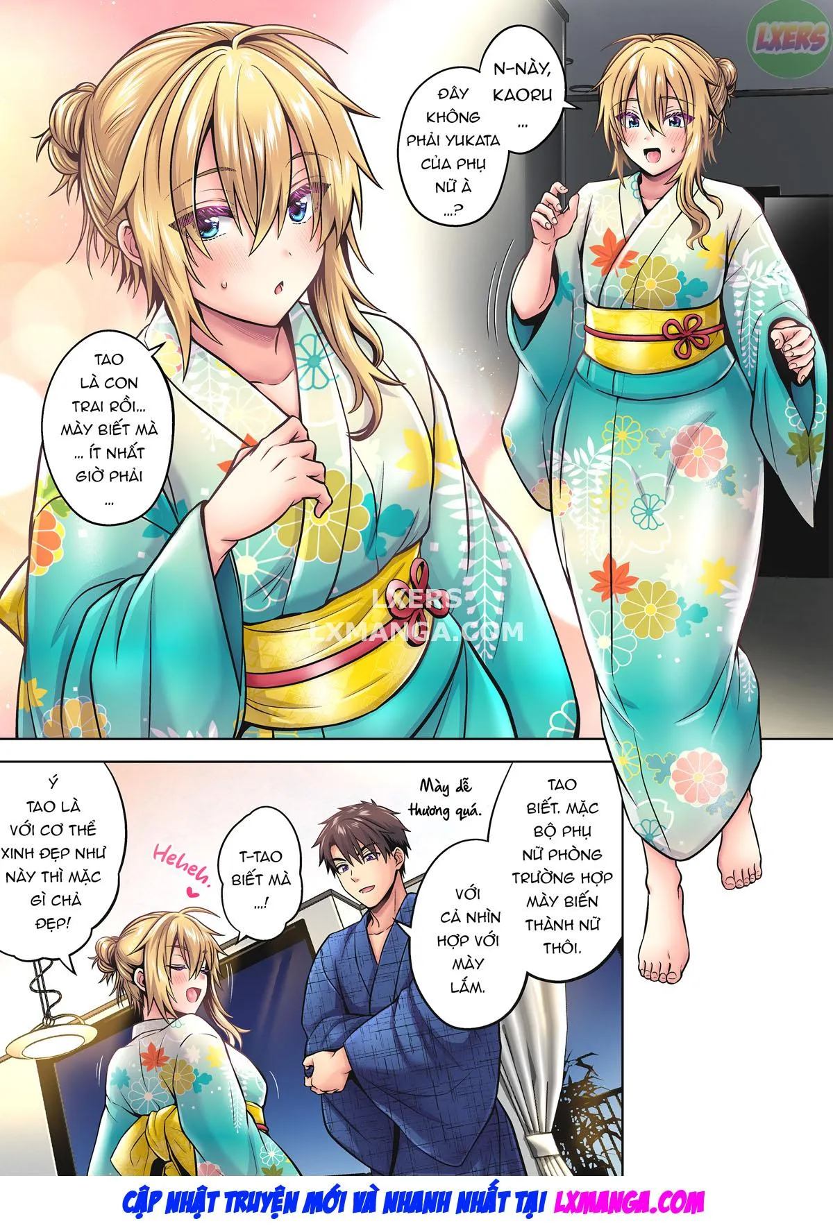 HentaiVN.net - Ảnh 43 - Ore No Shinyuu Wa TS (Seitenka) Taishitsu - Chap 4.5