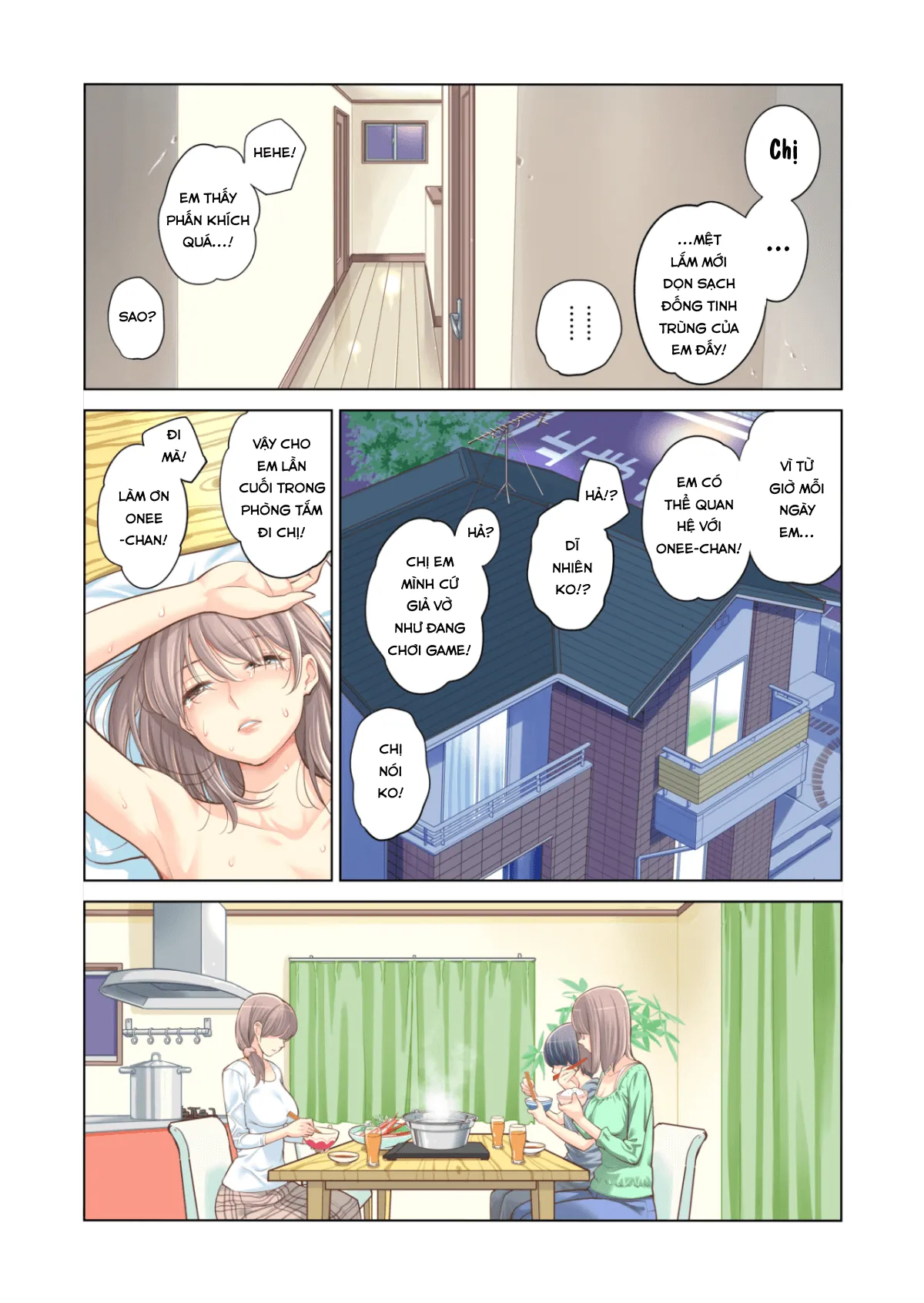 HentaiVN.net - Ảnh 43 - Kyoudai Shikkaku [Failing as Brother and Sister] - Oneshot