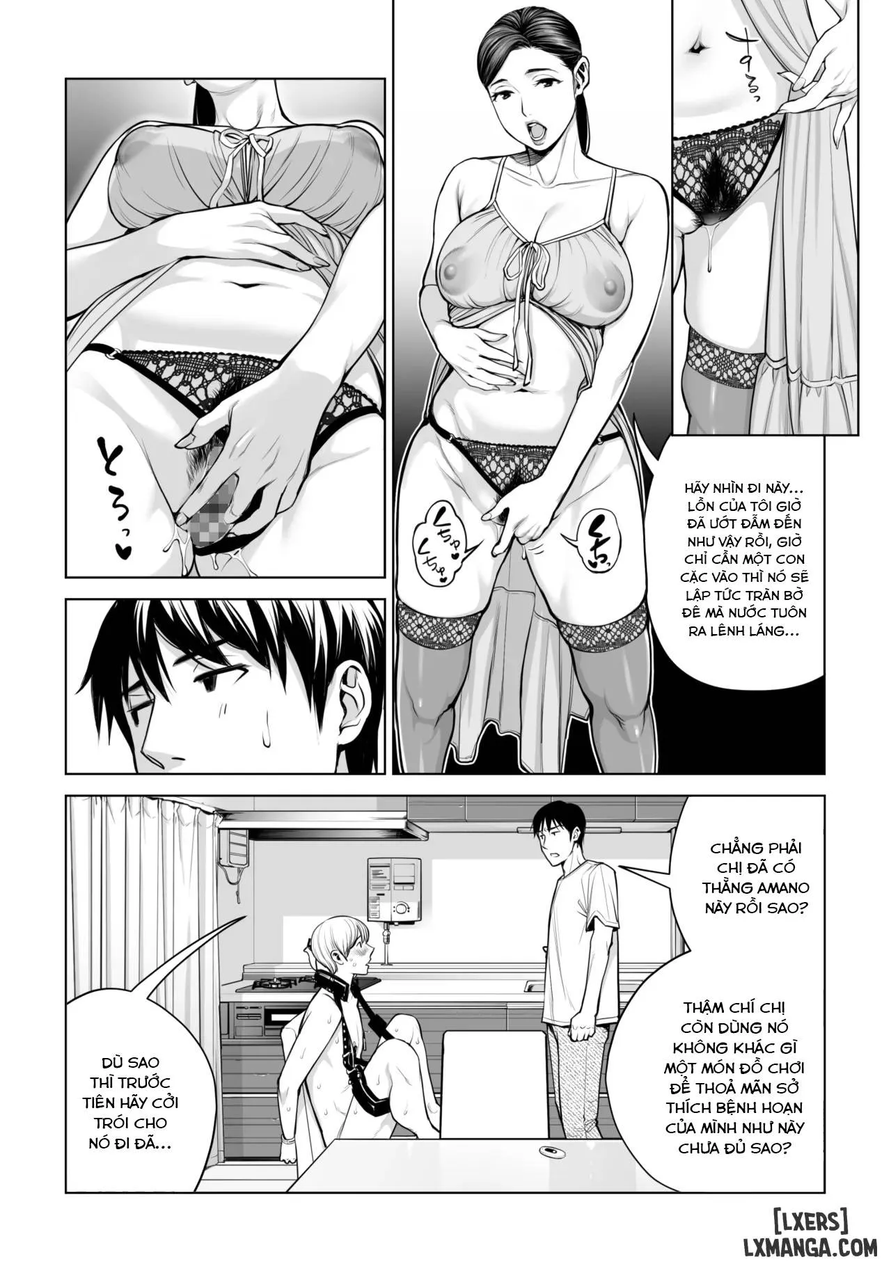 HentaiVN.net - Ảnh 43 - Kurokami Onna no Fudeoroshi ~Sō, Motto Oku ni Dashite 2 - Oneshot