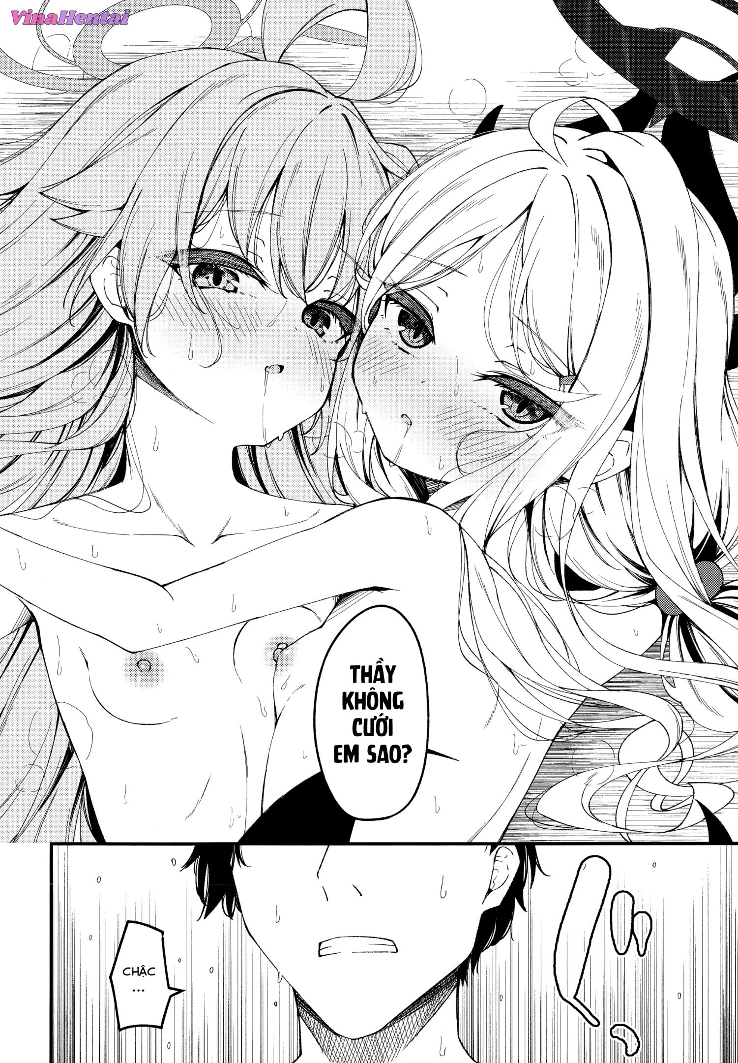 HentaiVN.net - Ảnh 44 - Ai là người mạnh nhất ở đây ta? - Hổng trốn được đâu! - Oneshot