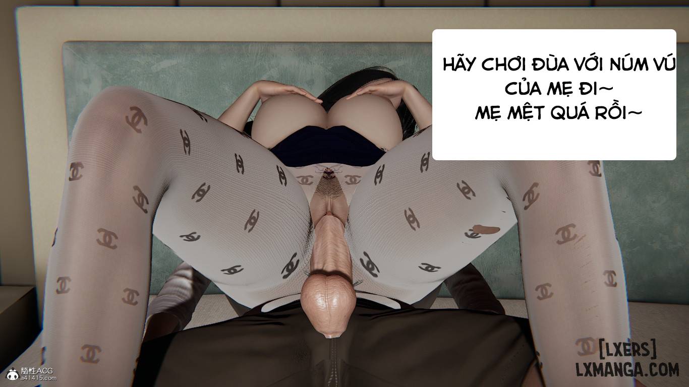 HentaiVN.net - Ảnh 44 - Thôi miên mẹ để giúp ba chăm sóc mẹ - Chương 2.4 END